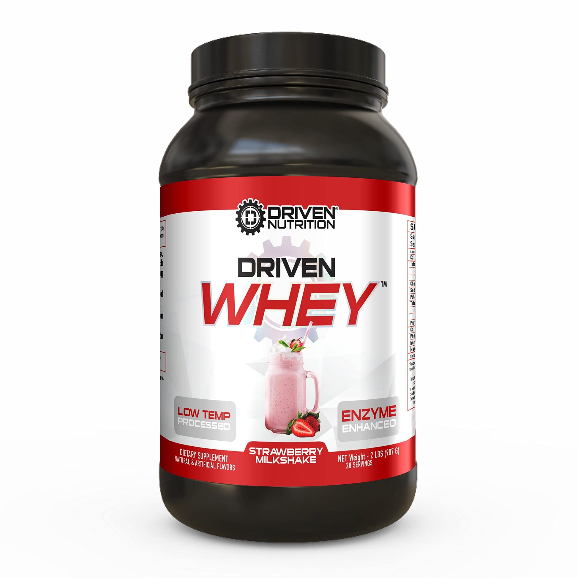 Driven WHEY- Grass Fed Whey Protein Powder: Delicious, Clean Protein Shake- Improve Driven Nutrition uk supplements