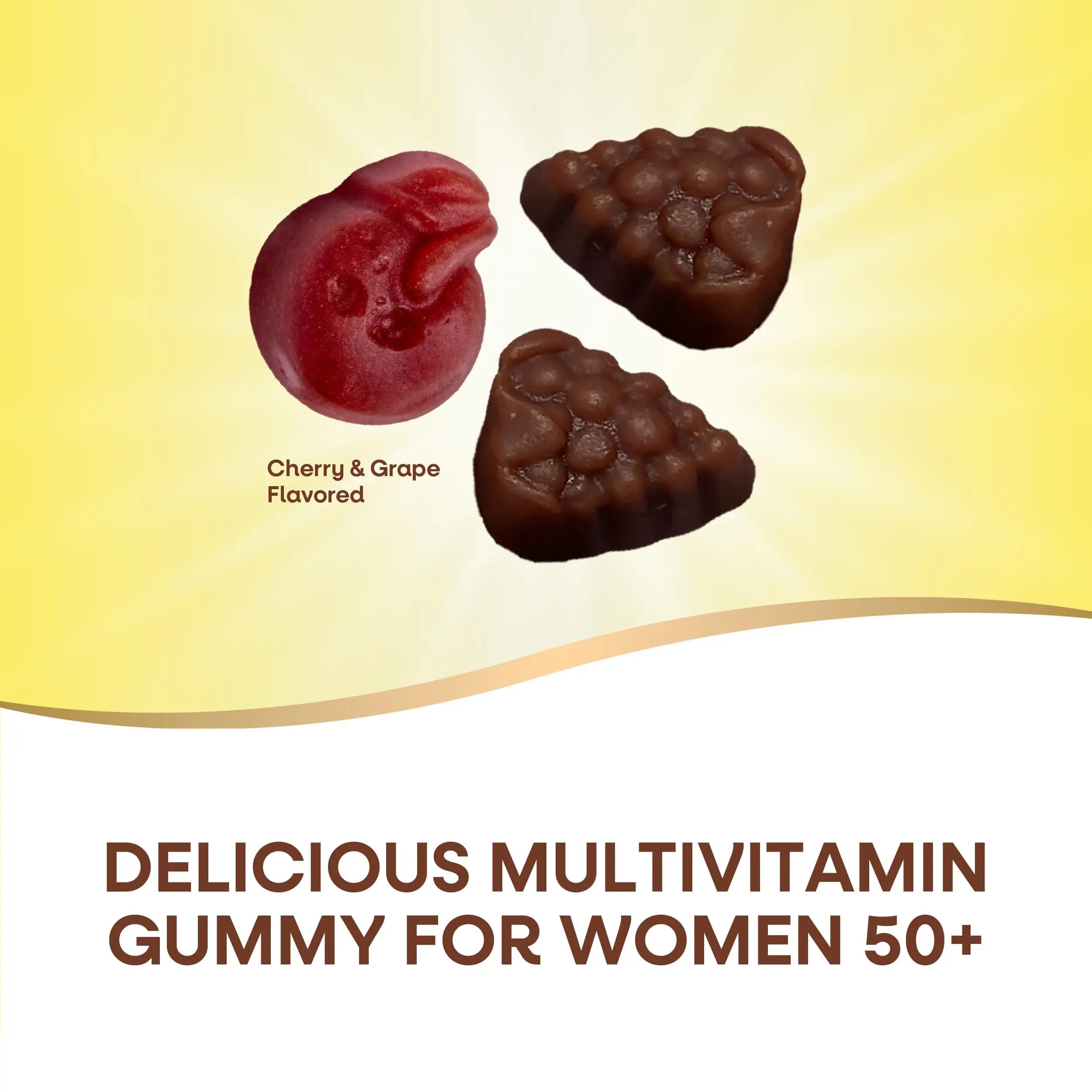 Nature’s Way Alive! Women’s 50+ Premium Gummy Multivitamin, Supports Healthy Heart, Brain & Bones*, B-Vitamins Nature's Way uk supplements
