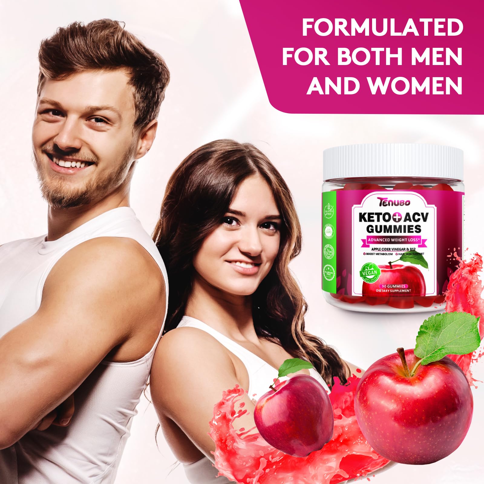 Tenubo Keto ACV Gummies Advanced Weight Loss - 90 Count Speedy Keto Acv Tenubo uk supplements
