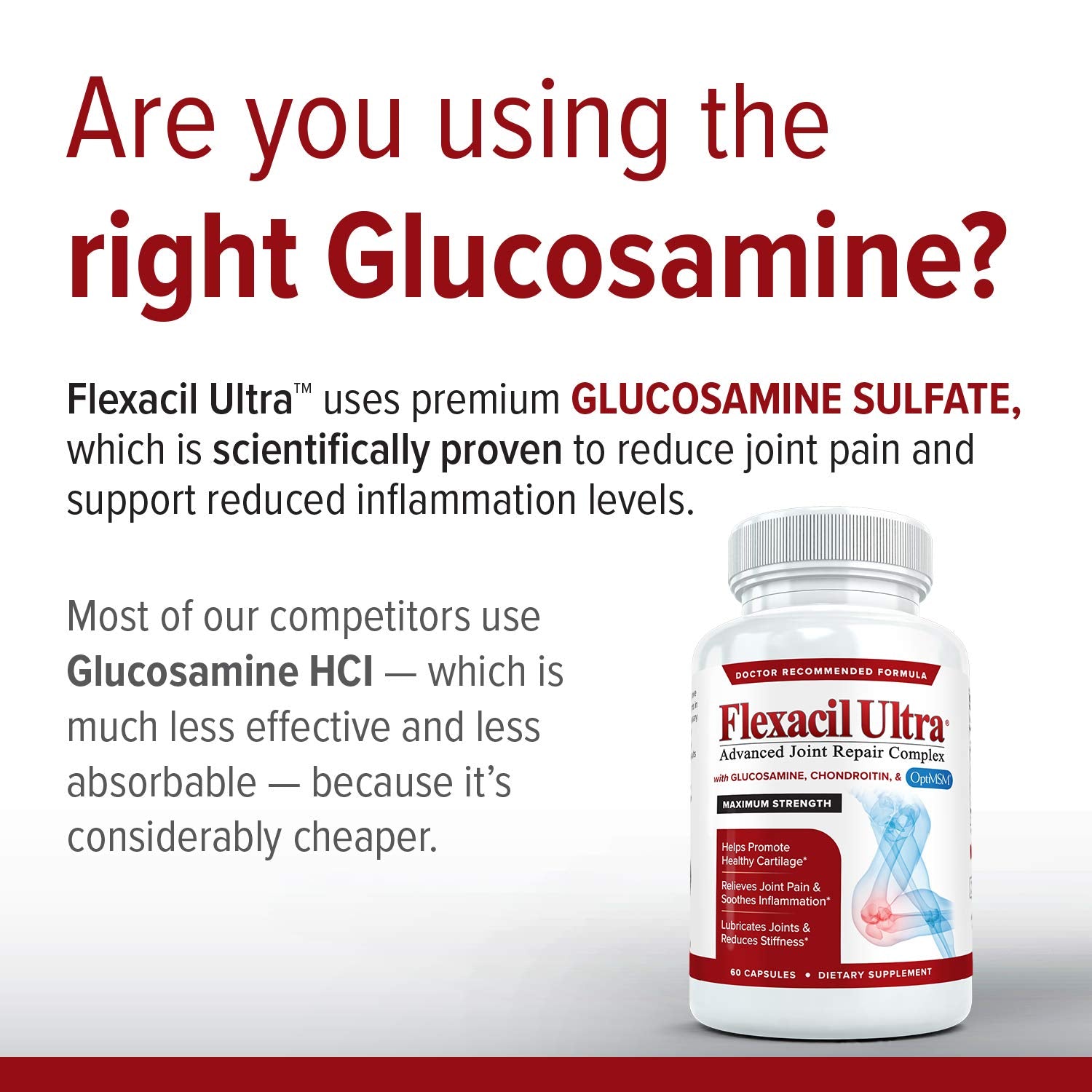 Flexacil Ultra Joint Health & Support Supplement with Glucosamine, Chondroitin Flexacil Ultra uk supplements