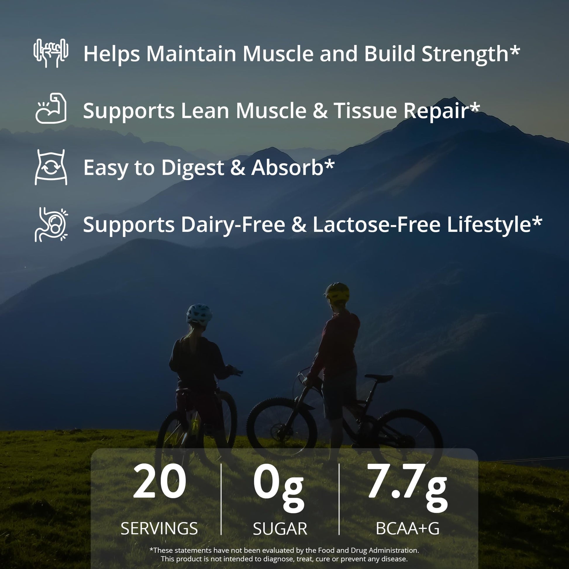 MRM Nutrition Egg White Protein - Sugar Free Vanilla Flavored Powder, 23g Fat-Free Protein with Digestive Enzymes, Free of Dairy, Gluten, and Soy, High Biological Value - 20 Servings MRM uk supplements
