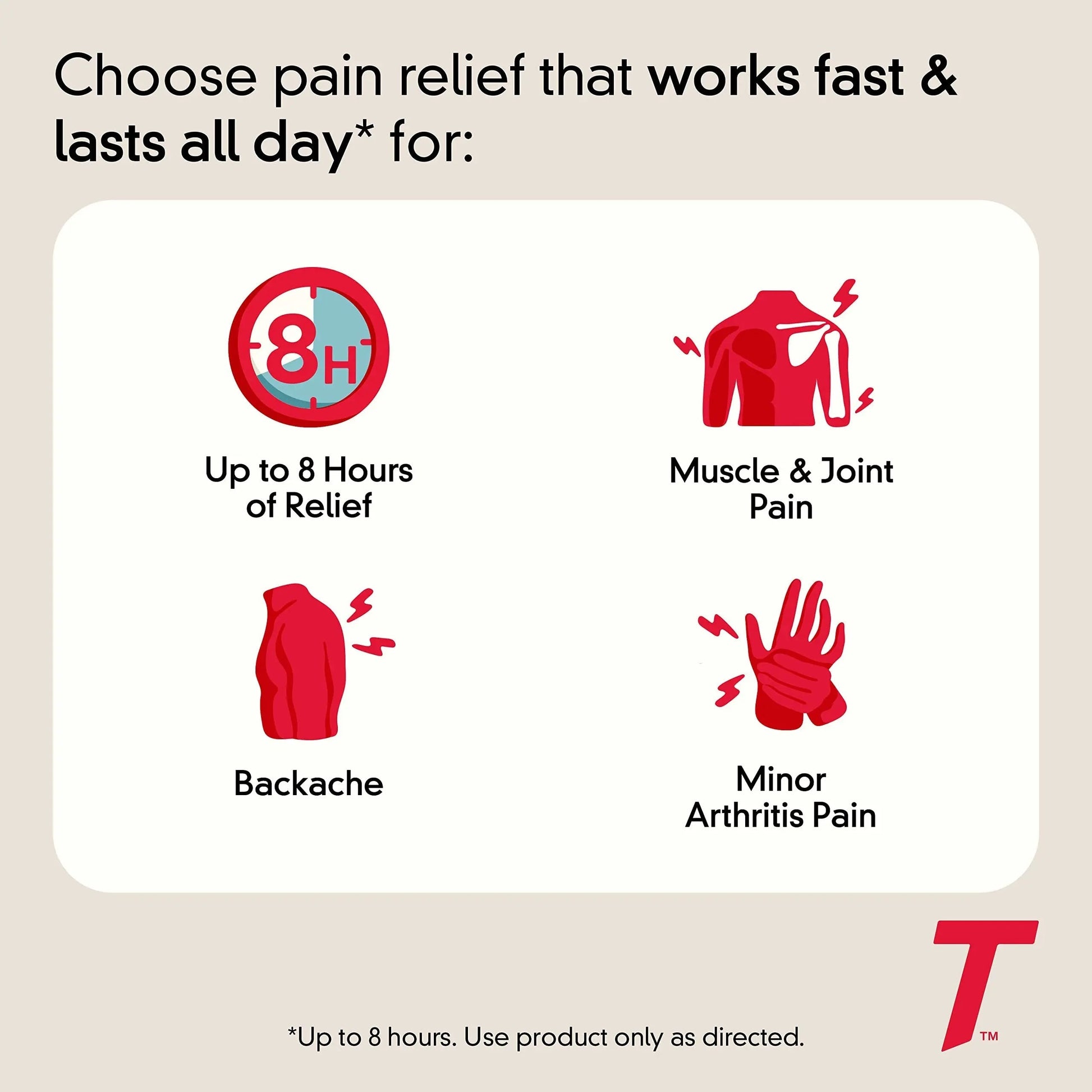 Tylenol 8 Hour Acetaminophen 650 mg Extended Release Caplets, Fast Acting Bi-Layer Design, Quick & Long Lasting Pain Relief for Muscle, Joint, Back & Arthritis Aches, Fever Reducer, 100 Count Tylenol uk supplements