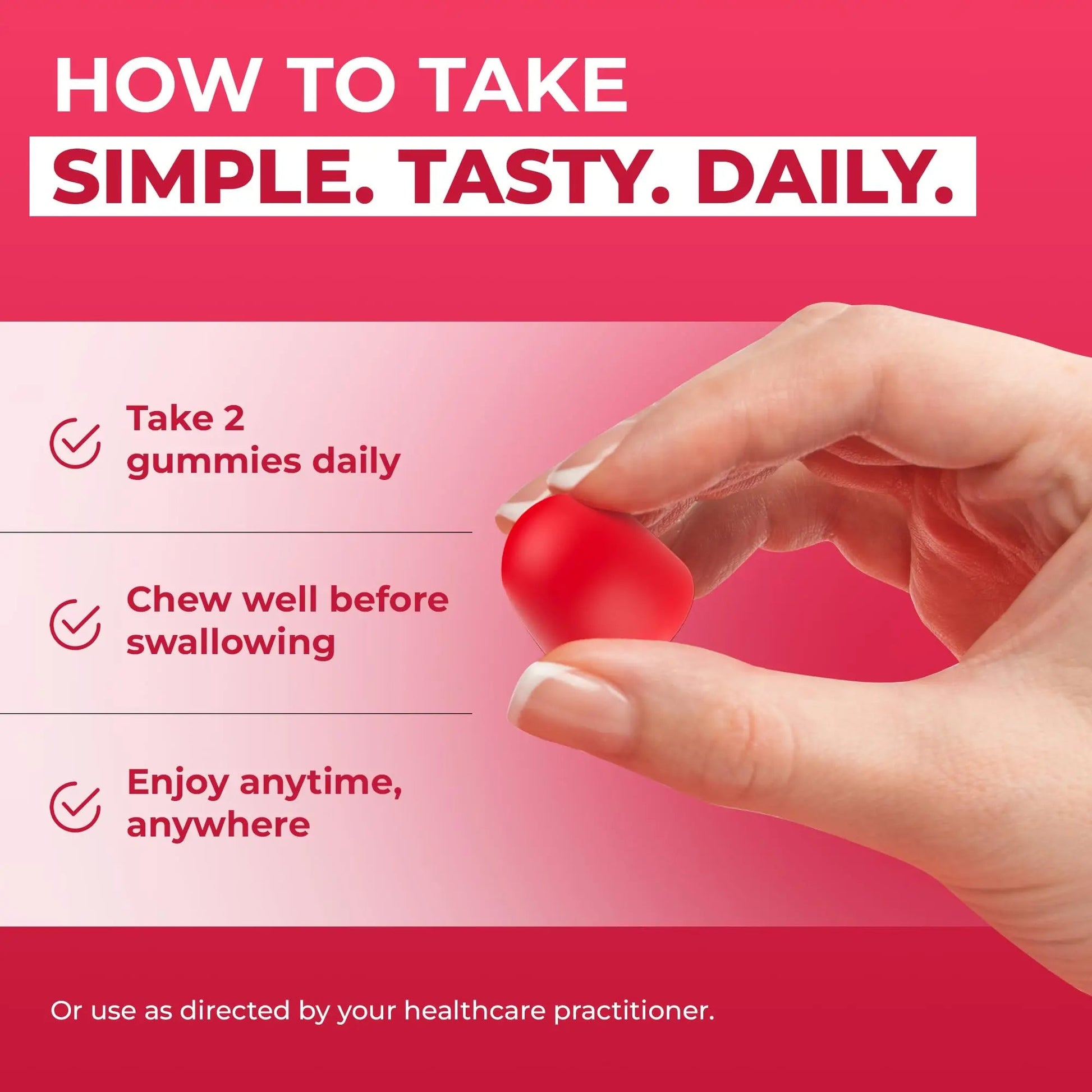 Ollyoo Multivitamin Gummies for Adults | Cherry & Strawberry Flavor | Great Source of Vitamin A & Essential Nutrients | Ollyoo uk supplements