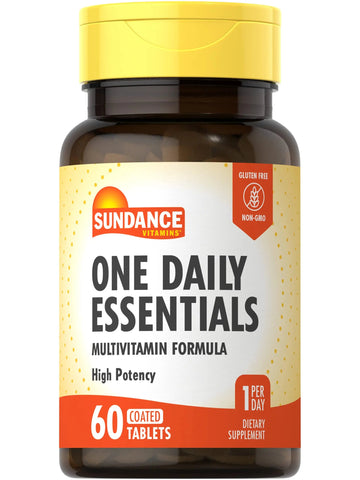 Sundance Daily Multivitamin for Adults | 60 Tablets | High Potency Formula | Non-GMO and Gluten Free Supplement Sundance uk supplements