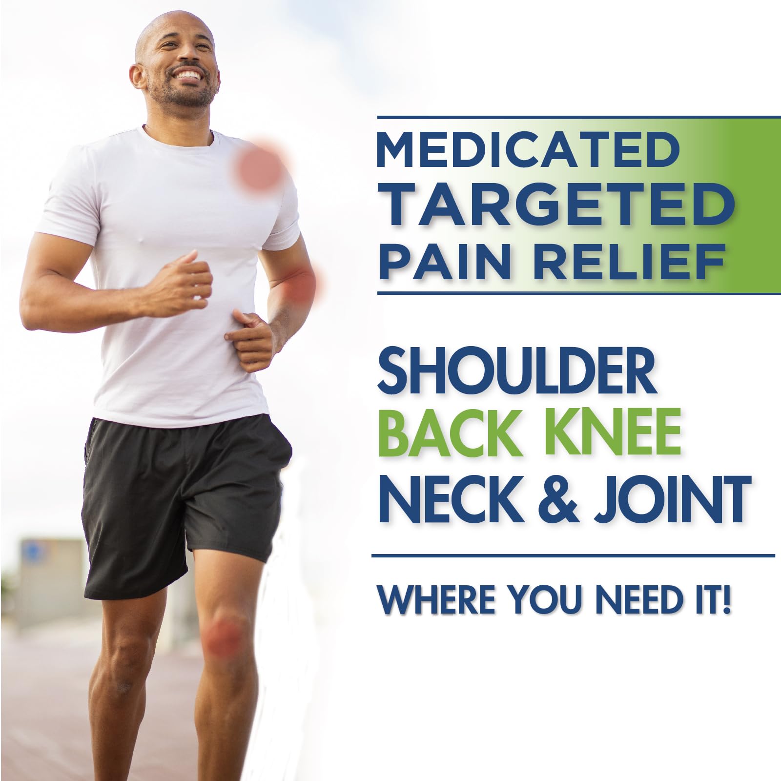 TheraCare Targeted Pain Relief Medicated Patch | Neck, Shoulder, Small Areas | 20-Count | 2.83” x 1.81” | Topical Analgesic | Camphor, Menthol, Methyl Salicylate | Gentle Adhesive Thera Care uk supplements