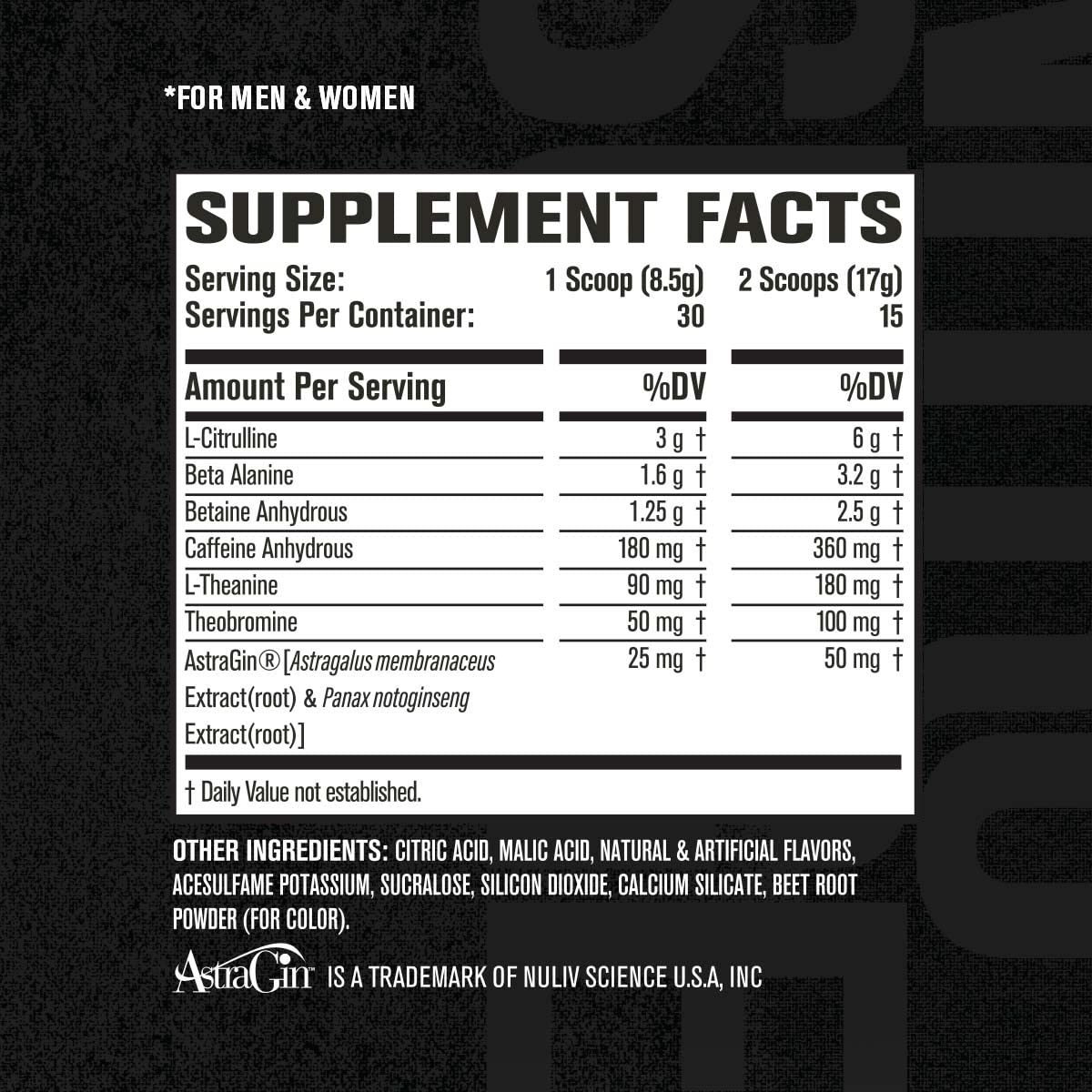 NITROSURGE Pre Workout Supplement - Endless Energy, Instant Strength Gains Jacked Factory uk supplements