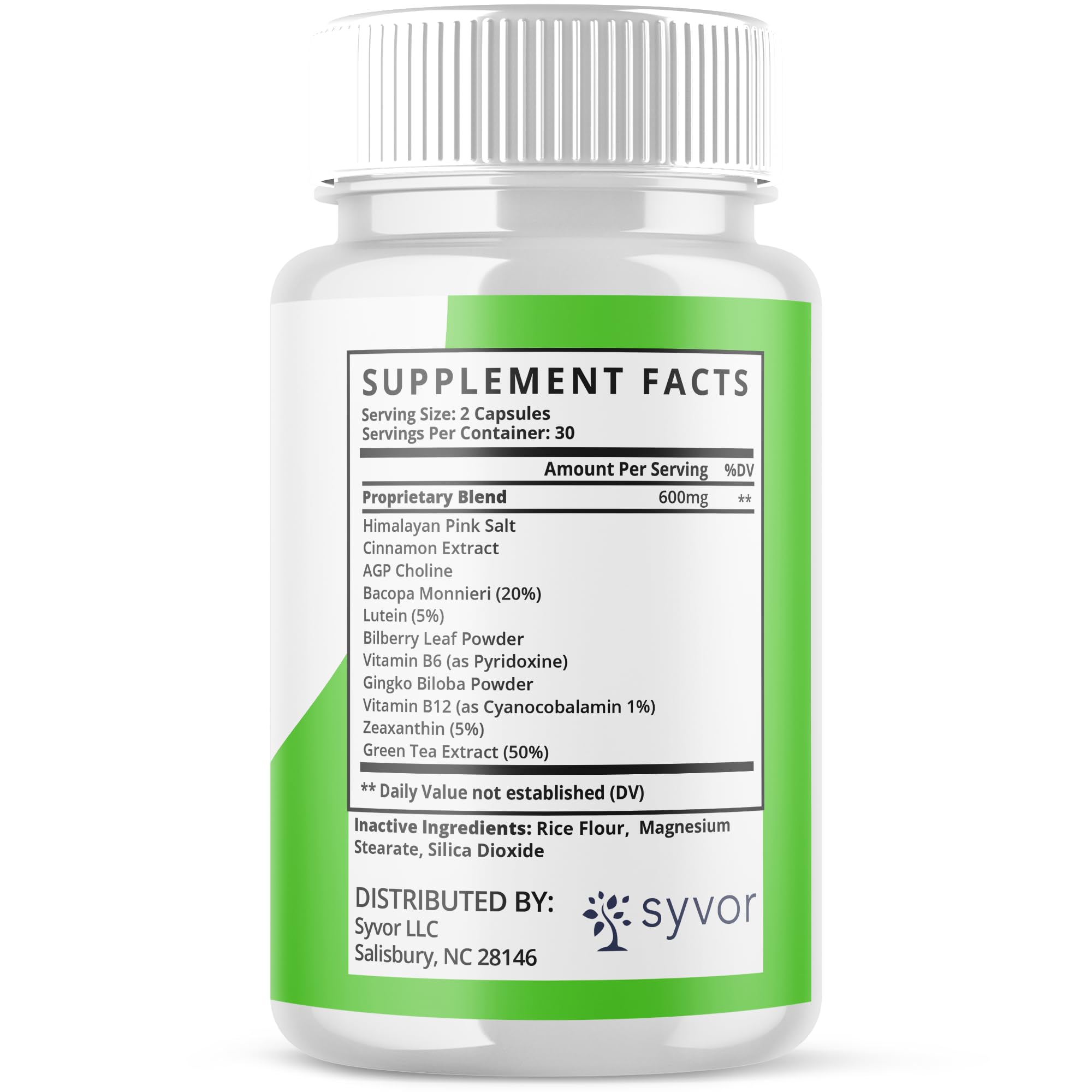 (3 Pack) Barislend Capsules, Official Barislend Pink Salt Pills with All Natural Ingredients, Bari-Slend Advanced Formula Vitamin Pills for Health and Wellness Support for Men and Women (180 Capsules) Syvor uk supplements