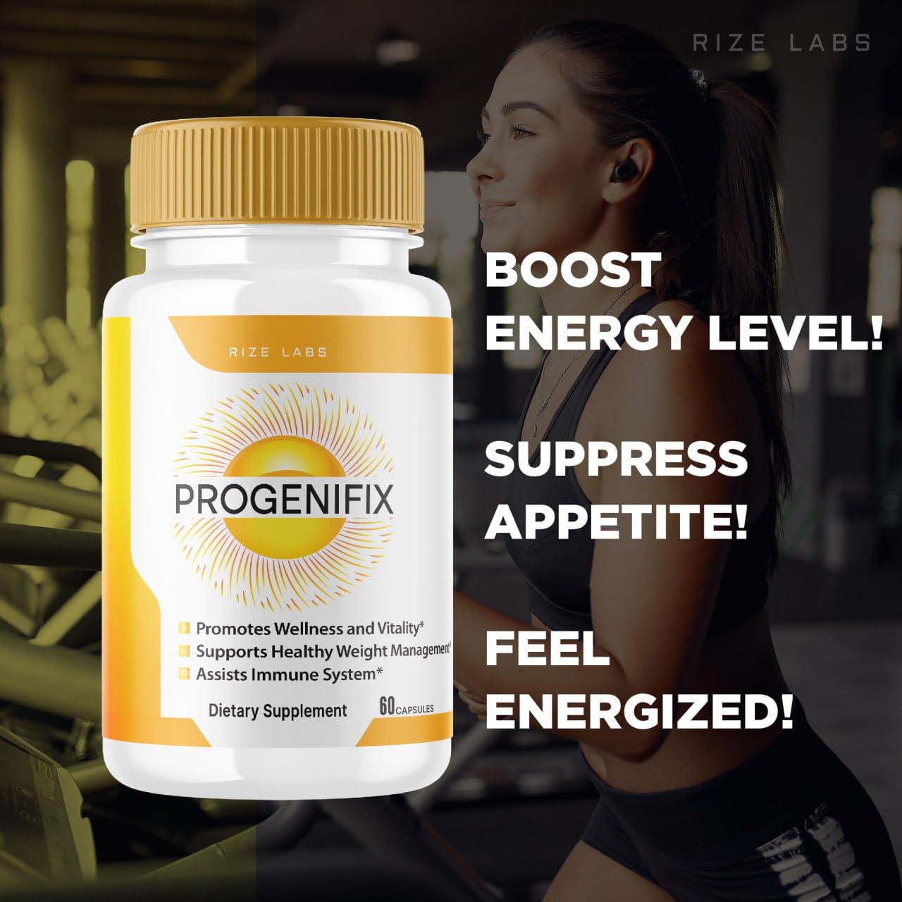 rize labs (2 Pack) Progenifix Weight Loss Supplement, Progenifix Capsules Total Body Wellness rize labs uk supplements