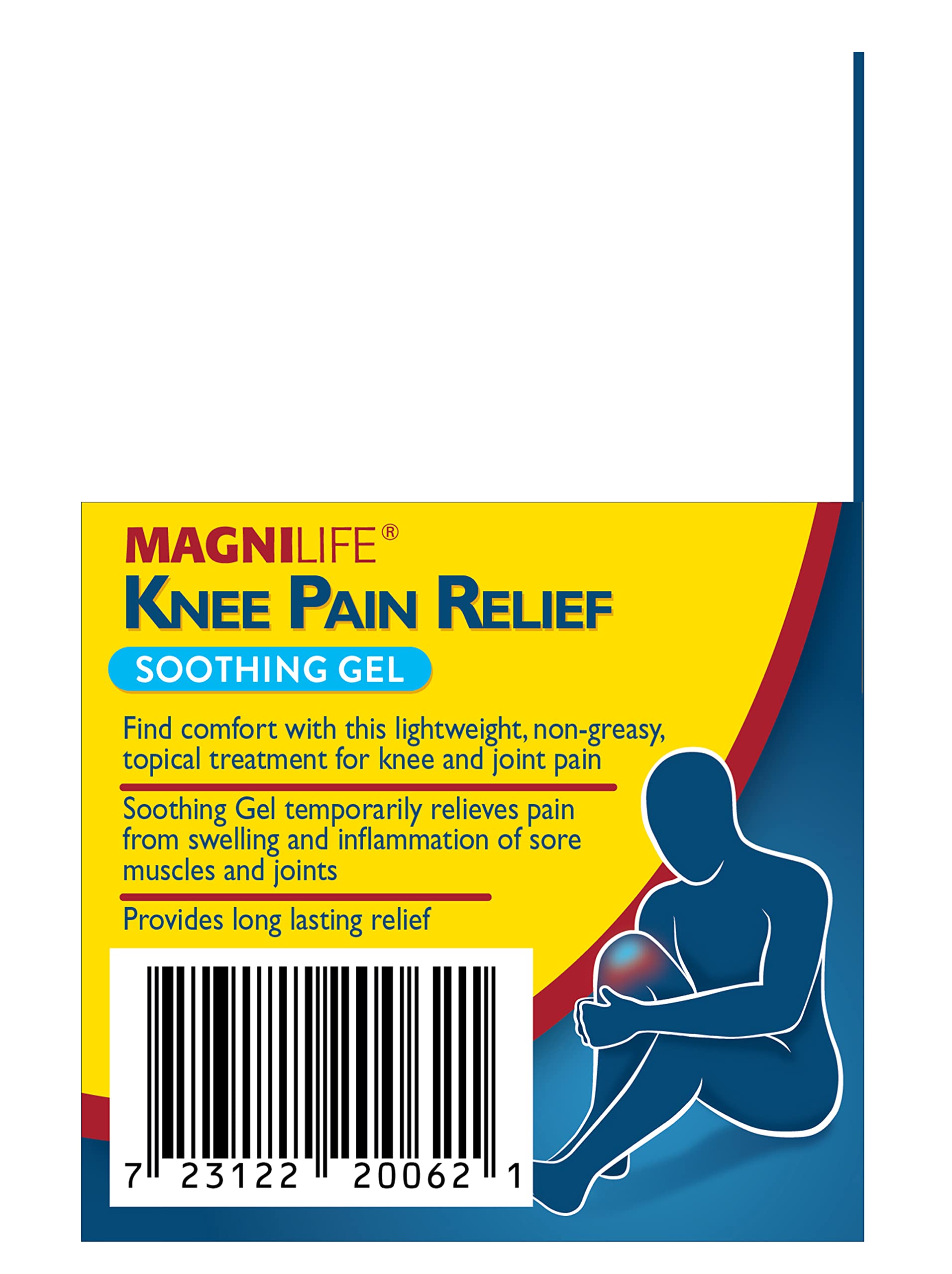 MagniLife Knee Pain Relief Gel (4 oz), Arnica-Based Gel for Joint Pain, Knee Stiffness & Swelling, Non-Greasy, No Staining, Massage-in Formula for Daily Knee Support & Comfort MagniLife uk supplements