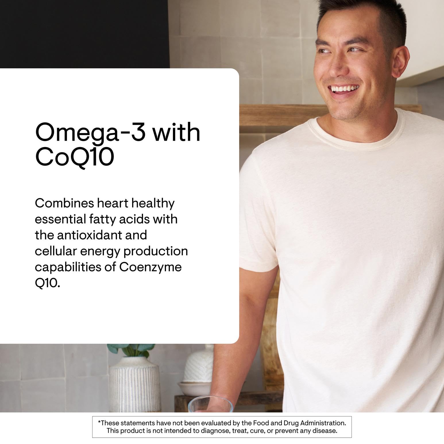 THORNE - Omega-3 with CoQ10 - Omega-3 Fatty Acids Supplement with CoQ10 - EPA and DHA - 90 Gelcaps THORNE uk supplements