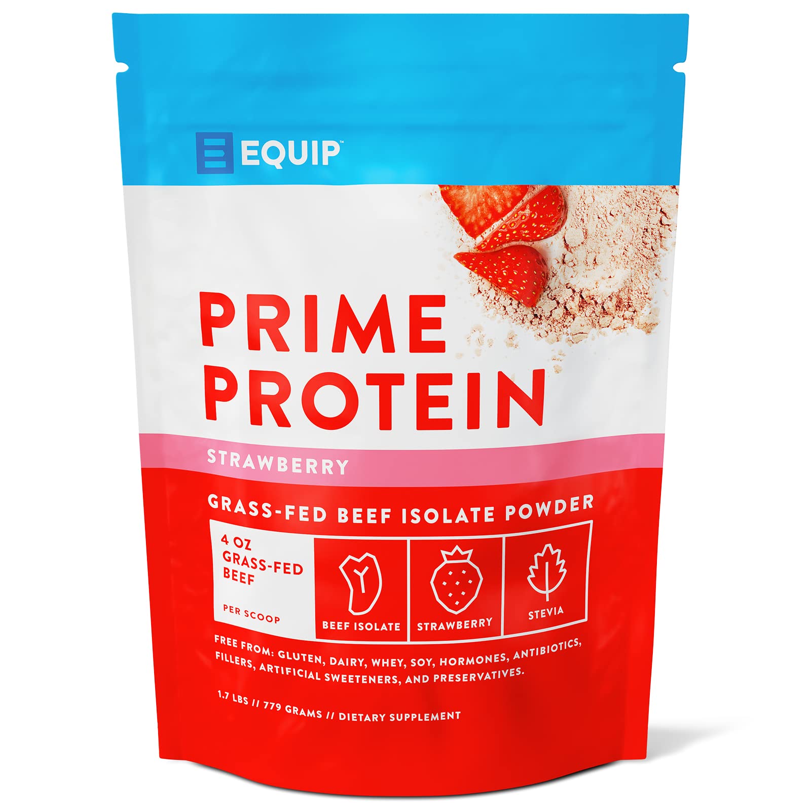 Equip Foods Prime Protein - Grass-Fed Beef Protein Powder Isolate -Paleo and Keto Equip uk supplements
