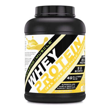 Amazing Muscle 100% Whey Protein Powder *Advanced Formula with Whey Protein Amazing Nutrition uk supplements