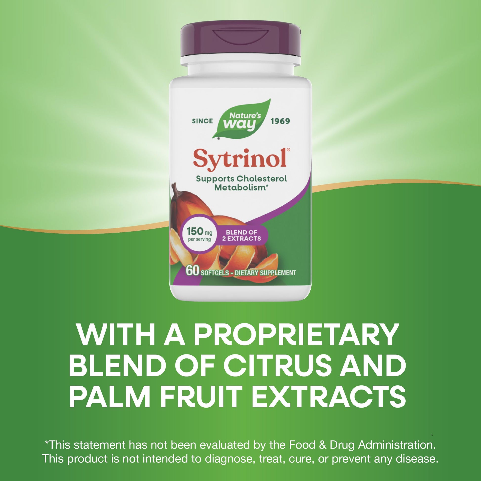 Nature's Way Sytrinol Cholesterol Control; Premium Blend; 60 Softgels Nature's Way uk supplements