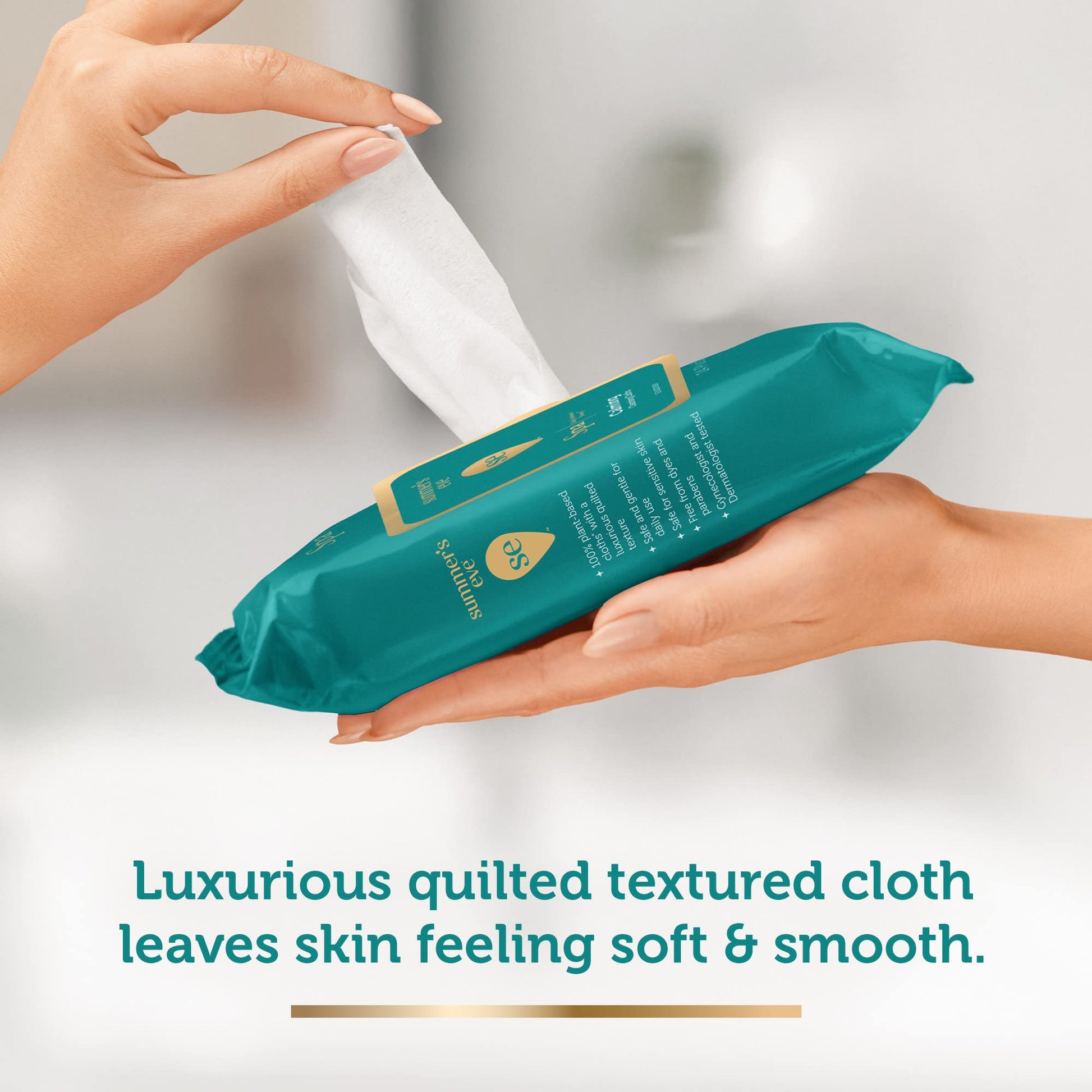 Summer's Eve Spa Calming Chamomile Feminine Wipes, 100% Plant Based*, pH balanced Plush Cloths Summer's Eve uk supplements