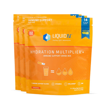 Liquid I.V. Hydration Multiplier + Immune Support - Tangerine - Hydration Powder Liquid I.V. uk supplements