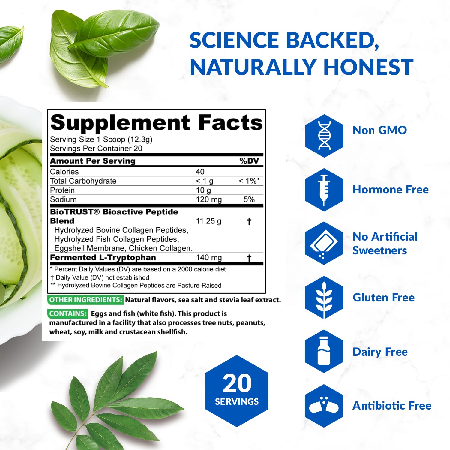 BioTrust Ageless Multi Collagen Peptides Powder – 5 Types (I, II, III, V, X) BioTrust uk supplements