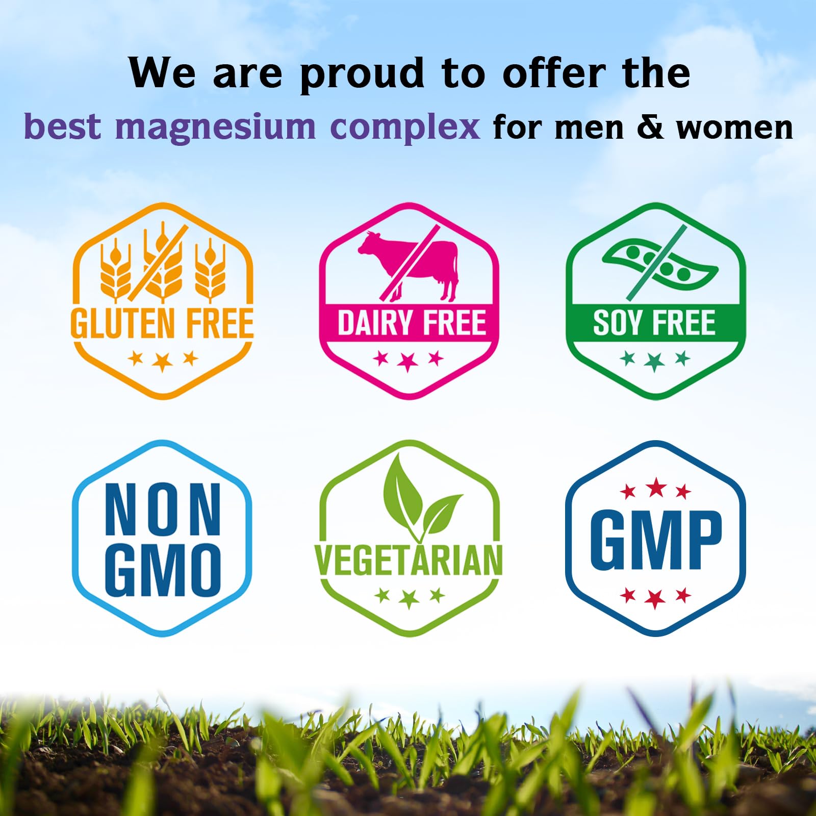 Innate Vitality Magnesium Complex 6-in-1, 1160mg Per Serving, Rest & Digestion, Magnesium Glycinate & Citrate, High Absorption, 120 Vegan Capsules Innate Vitality uk supplements