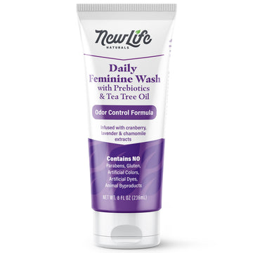 NewLife Naturals Daily Feminine Wash for pH Balance and Odor Control for Feminine Hygiene Intimate Wash NewLife Naturals uk supplements