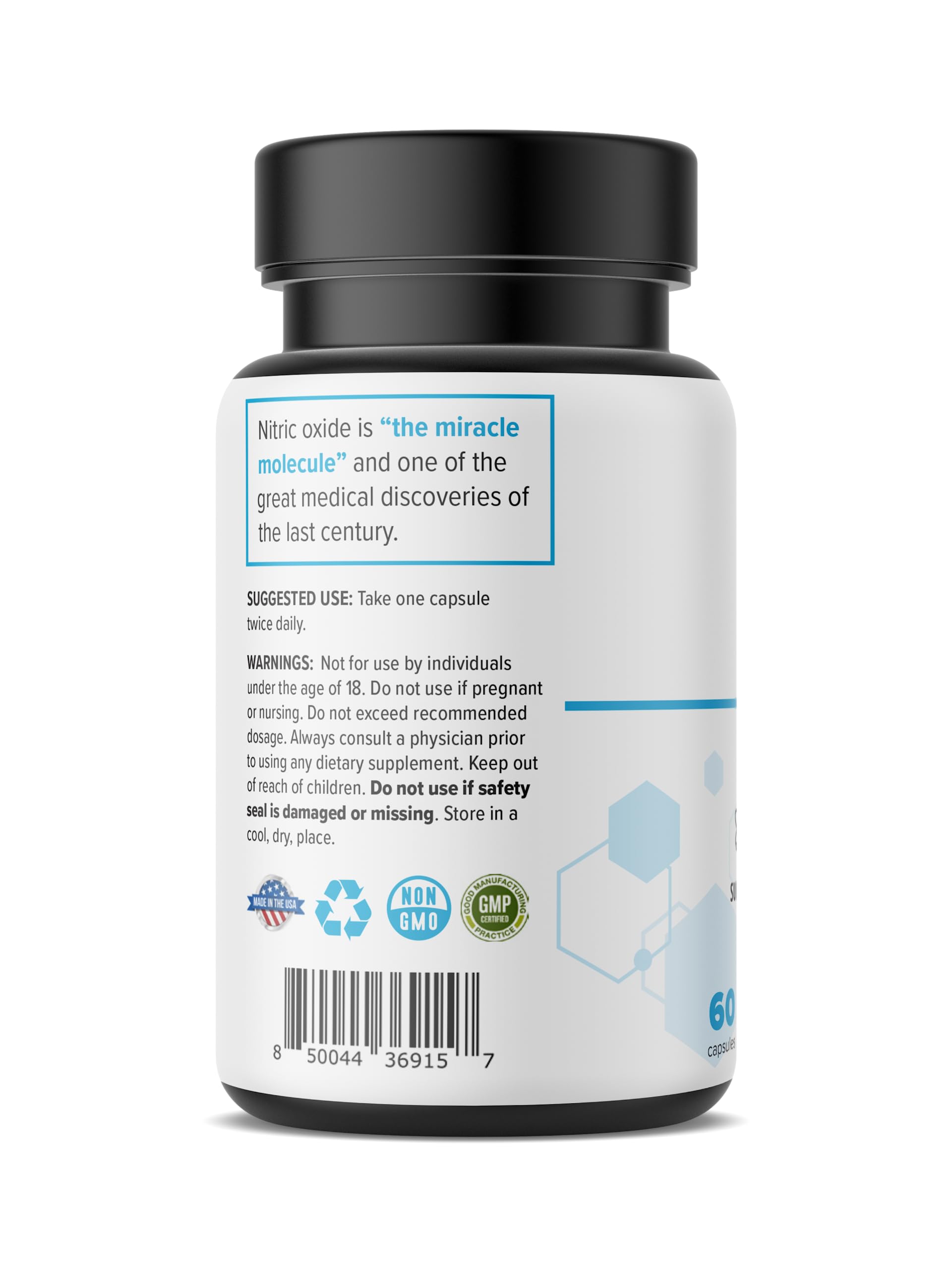 Real Science Cystic Miracle - Lung Support Supplement for Breathing Support and Mucus Clearance – with Vinitrox & GABA to Help Clear Lungs and Aid Respiratory Health, Made in USA, 60 Caps Real Science Nutrition uk supplements