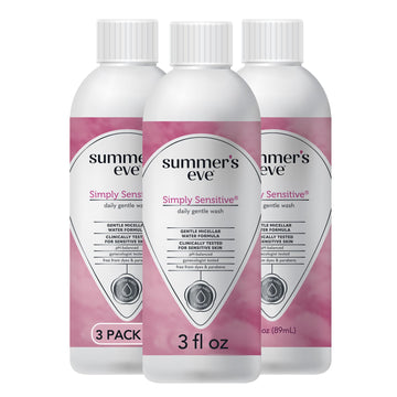 Summer's Eve Simply Sensitive Daily Gentle All Over Feminine Body Wash, Removes Odor Summer's Eve uk supplements