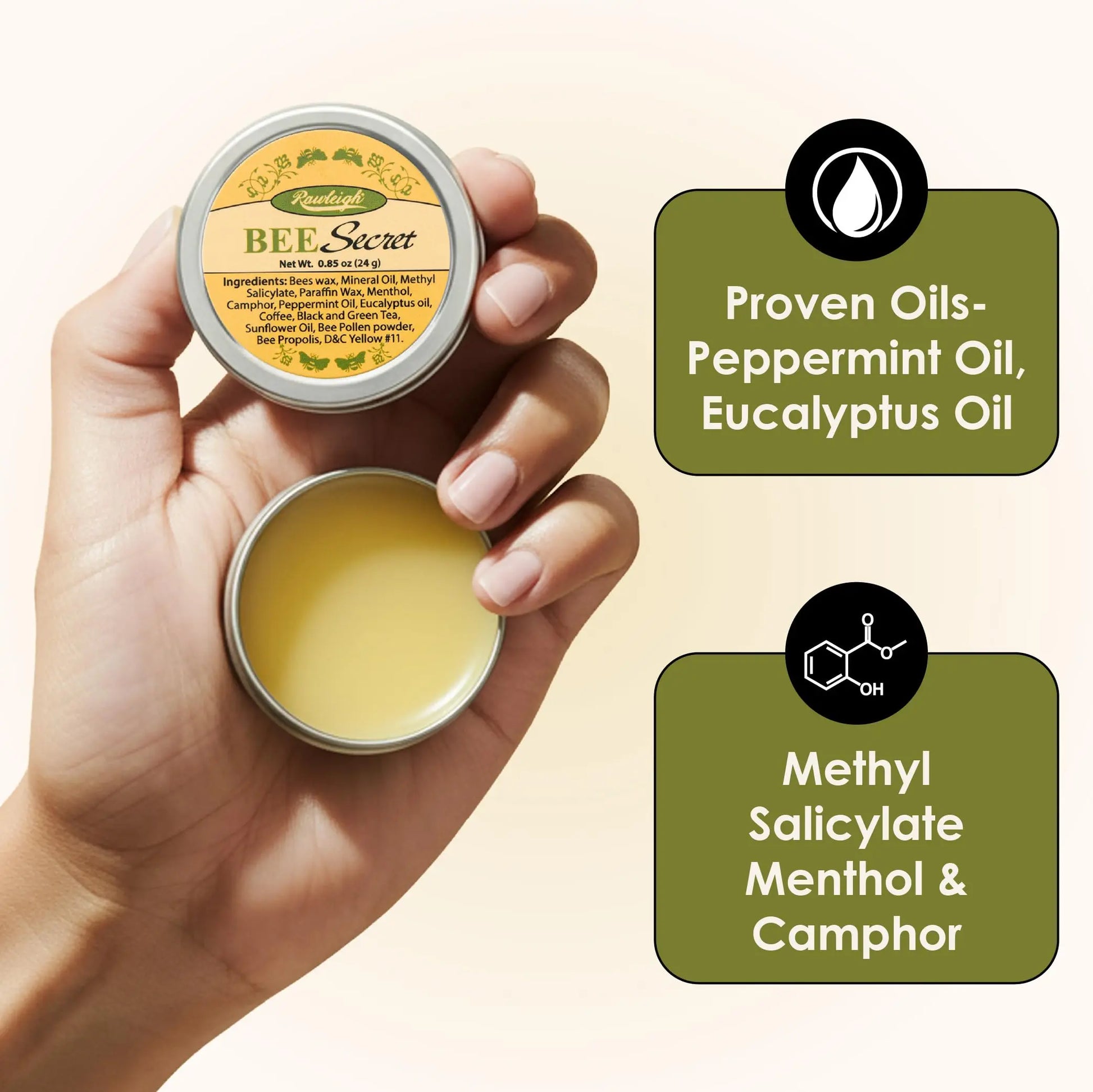Rawleigh Bee Secret Soothing Balm: 0.85 oz - Pack of 1 Rawleigh uk supplements