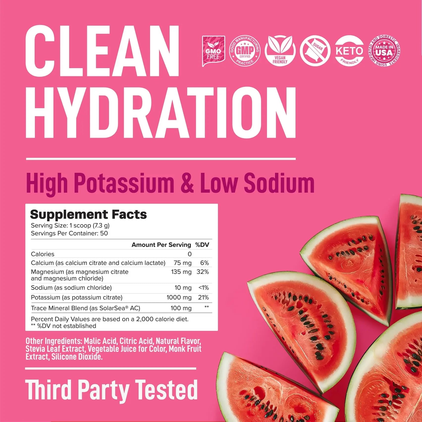 Keppi Electrolytes Powder – Watermelon Flavor – 50 Servings – Electrolytes Powder No Sugar for Hydration – Keto & Fasting Friendly Electrolyte Drink w/Magnesium Keppi uk supplements
