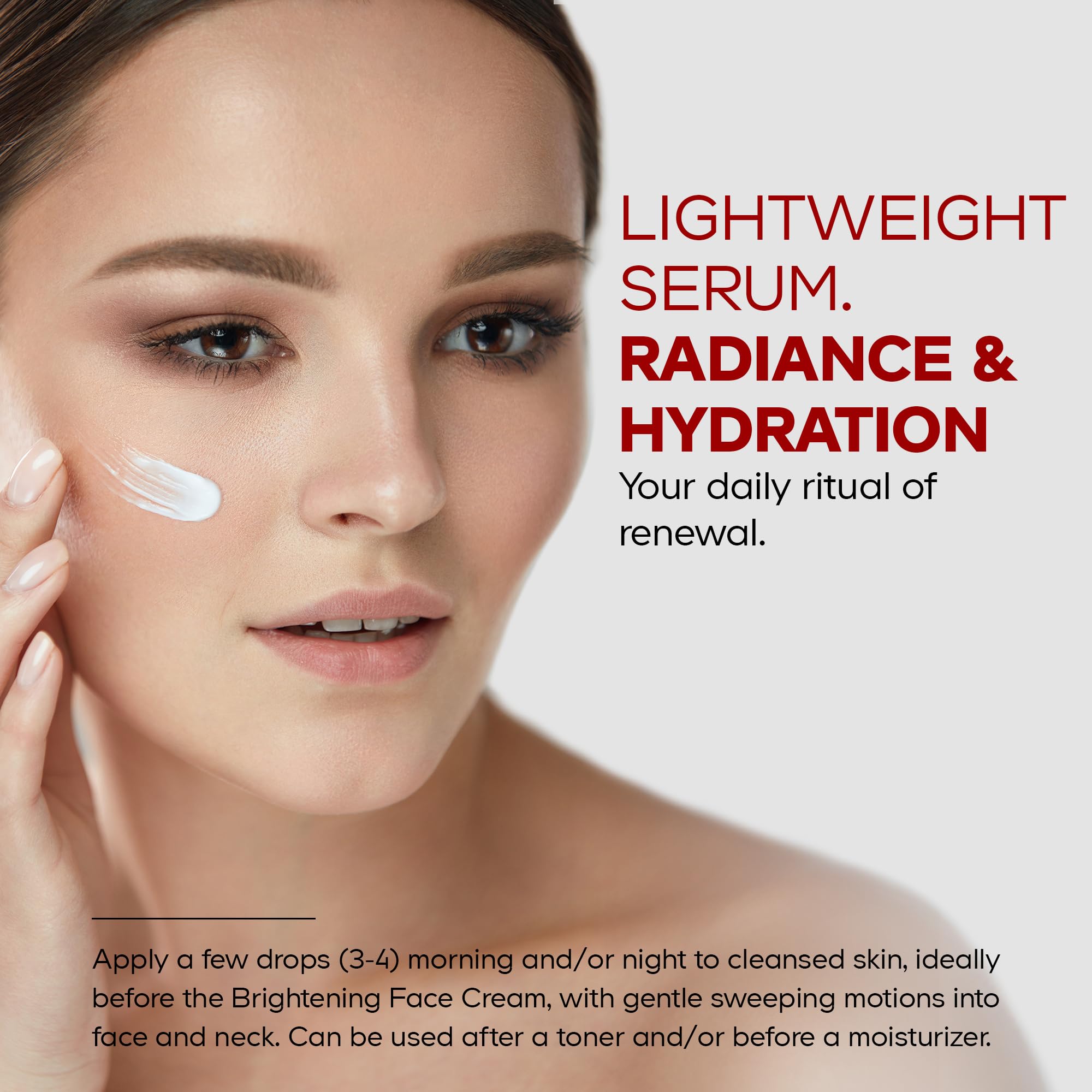 Maison Rouge Brightening Face Serum Refill by Codeage – Glutathione, Vitamin C, E, Hyaluronic Acid & Collagen – Radiance & Antioxidant Support – Paraben-Free – For All Skin Types – 1.7 fl oz Codeage uk supplements