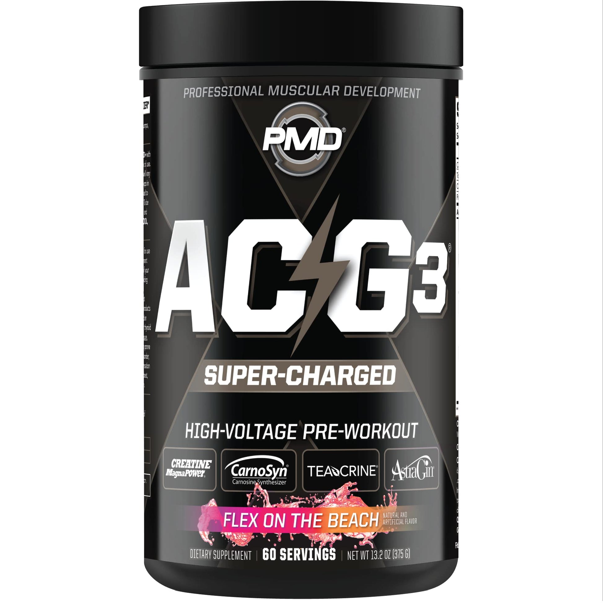 PMD Sports ACG3 Supercharged - Pre Workout - Powerful Strength, High Energy, Maximize PMD uk supplements