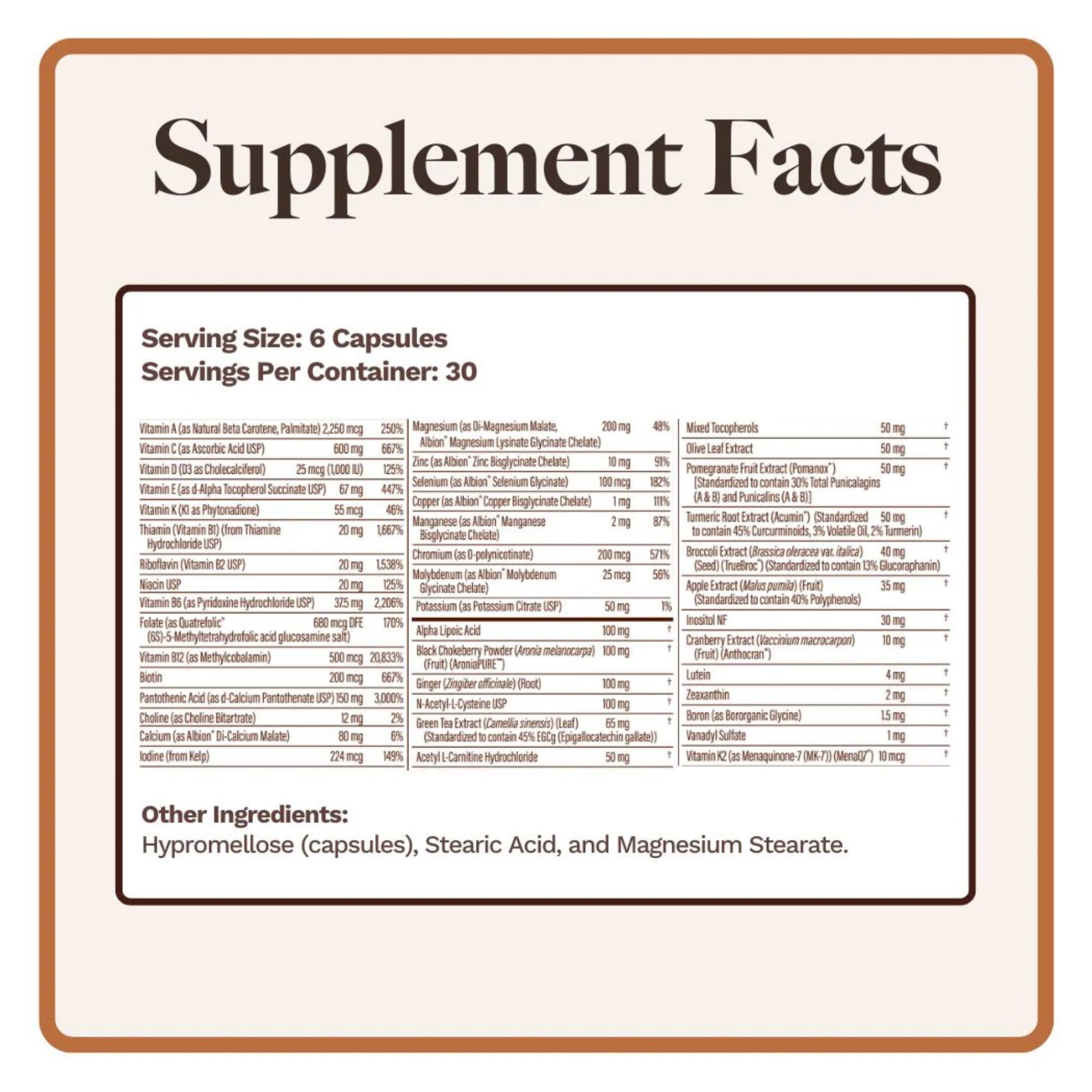 Utzy Naturals Essentially-U Multi-Nutrient | Whole Food Antioxidants + Chelated Minerals for Everyday Health | 180 Capsules Utzy Naturals uk supplements