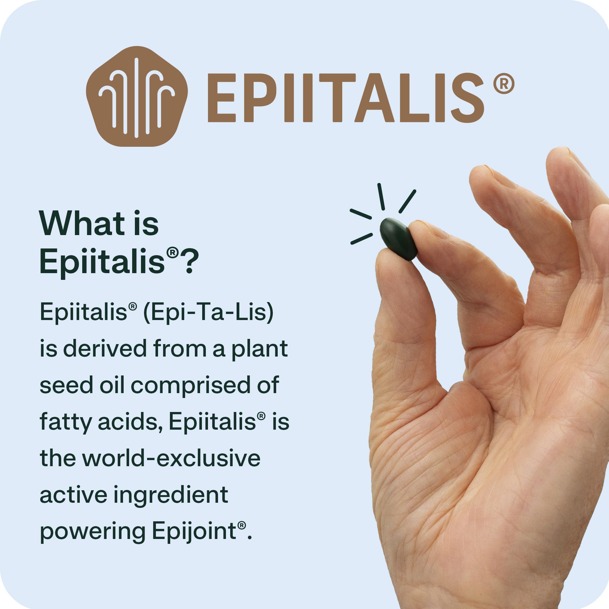 EPIJOINT Joint Support – Supports Mobility & Osteoarthritis – May Help Reduce Inflammation with Patented Epiitalis – 60 Capsules EPIJOINT uk supplements