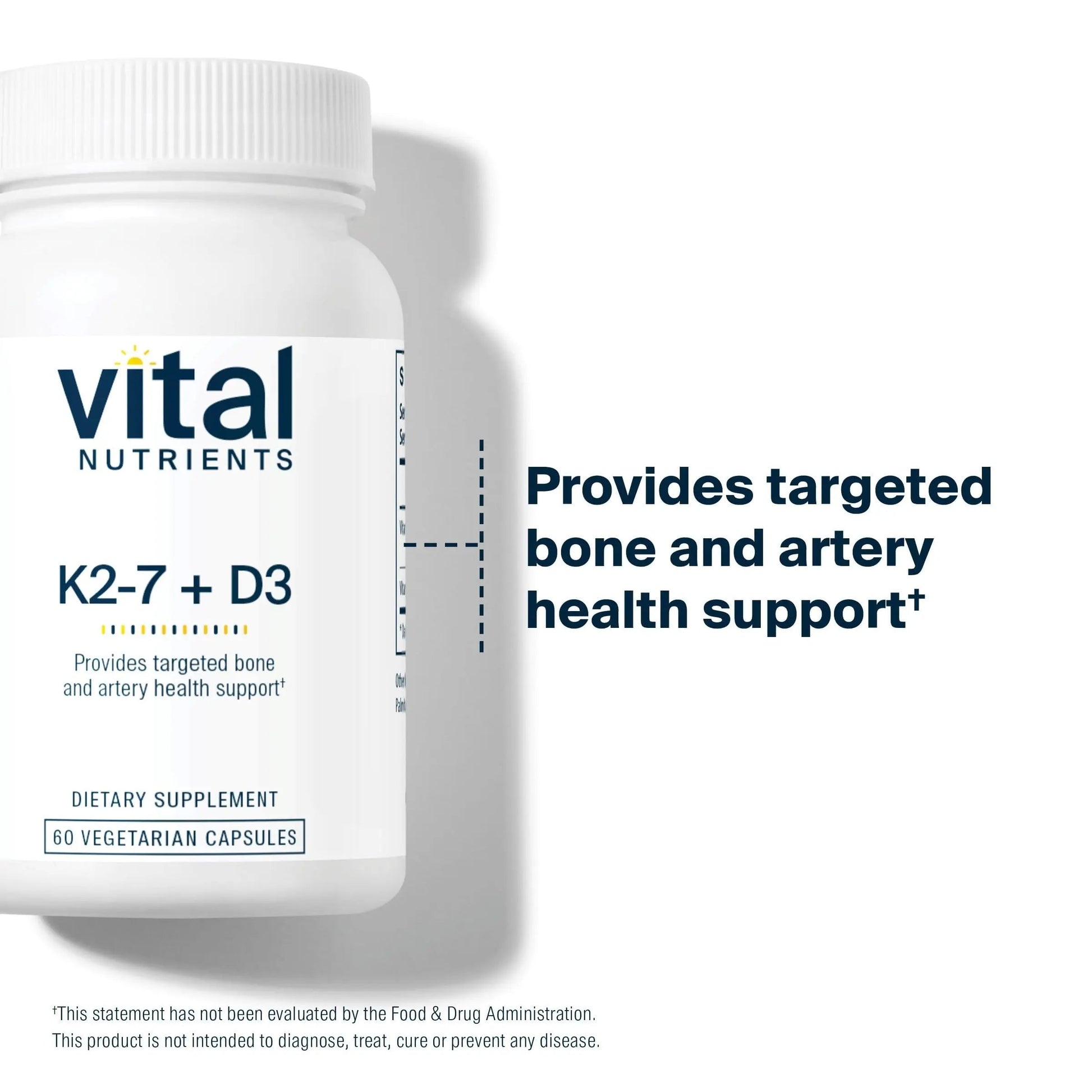 Vital Nutrients Vitamin D3 + K2-2000 IU - Vitamin D3 K2 Supplement - Vitamin D Complex for Healthy Calcium Levels Vital Nutrients uk supplements