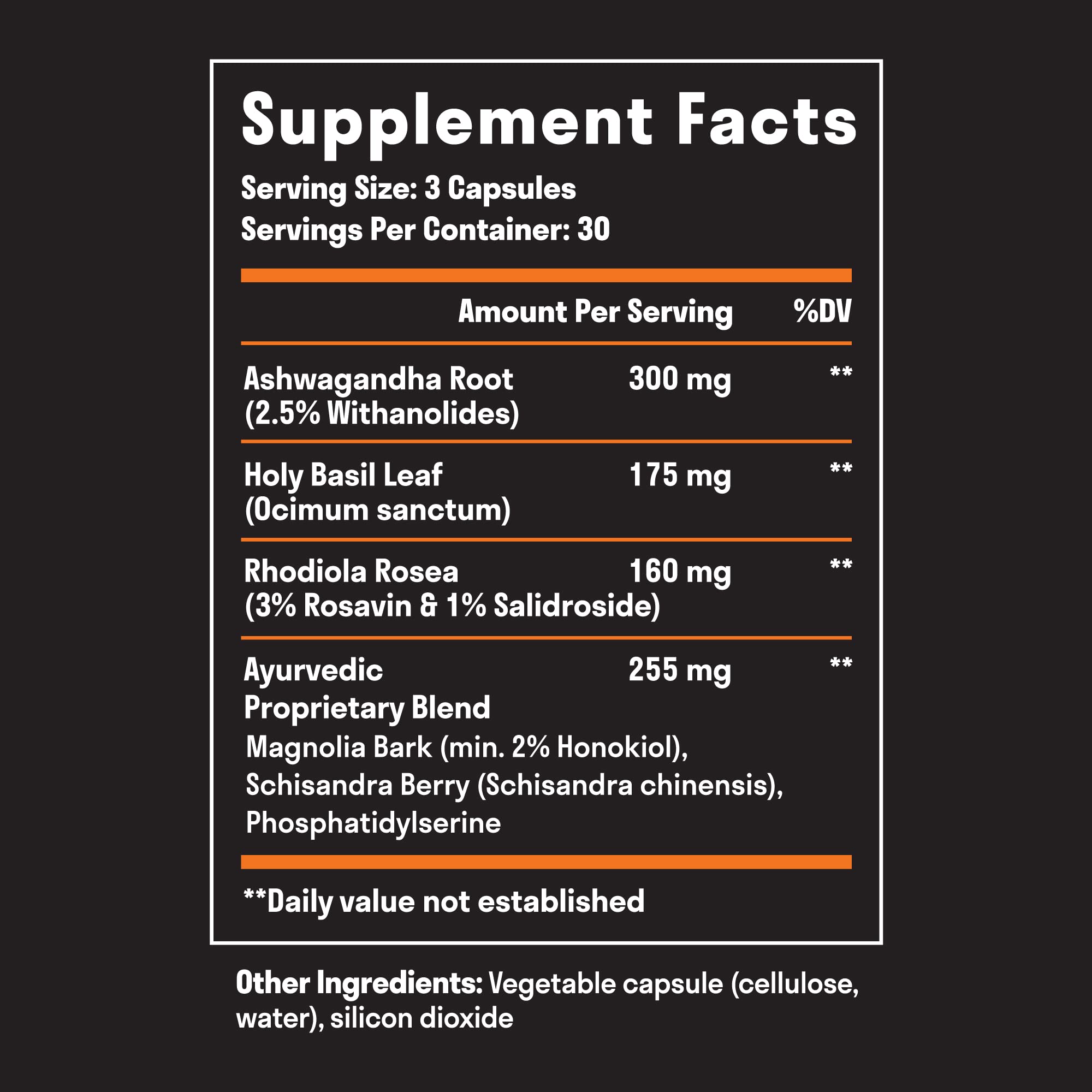 Nuven Naturals Adrenal Support - Cortisol Manager & Adrenal Support Supplements with Ashwagandha Extract, Rhodiola Rosea, Holy Basil to Help Stress, Fatigue & Energy | Adaptogens | 90 Capsules Nuven Naturals uk supplements