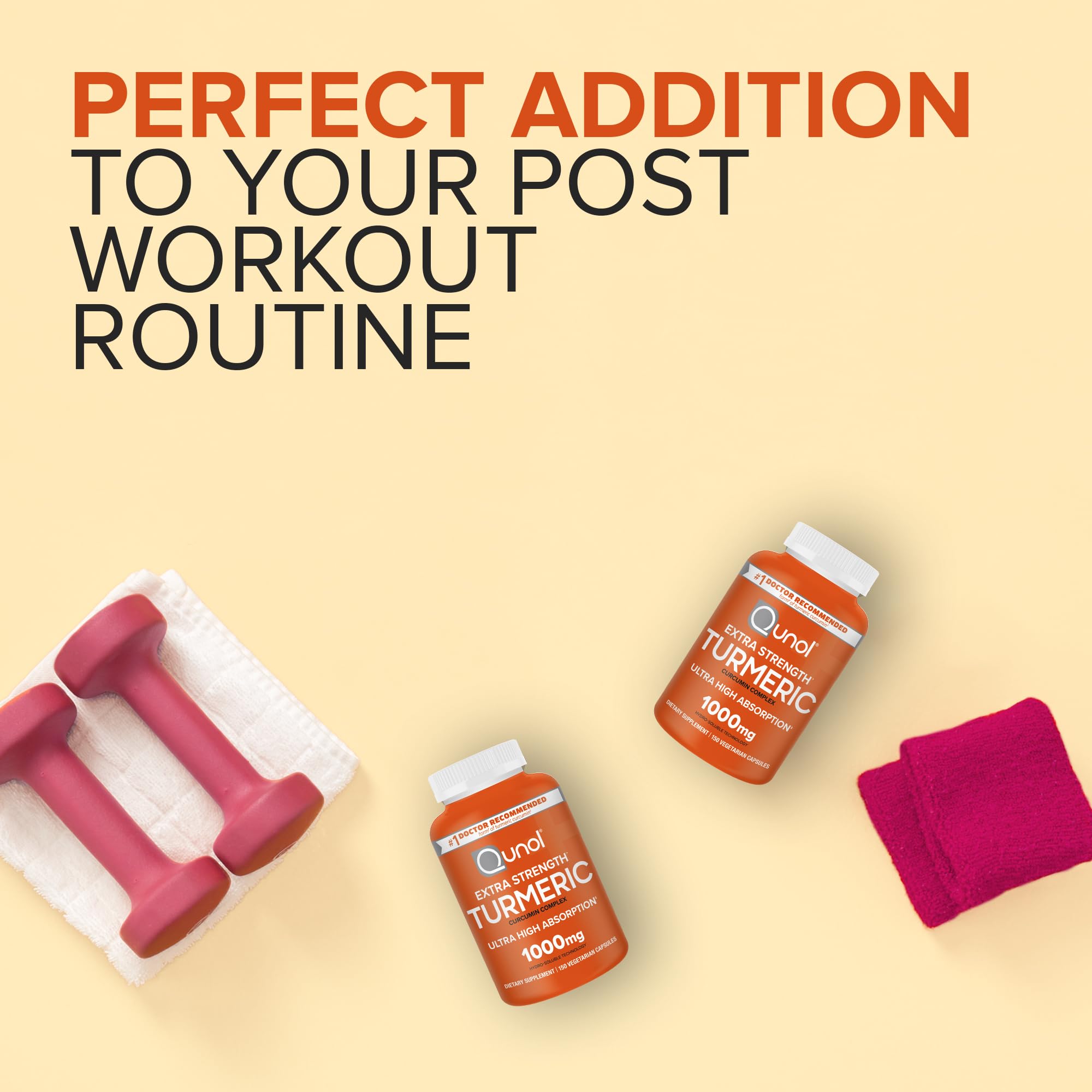 Qunol Turmeric Curcumin Supplement, Turmeric 1000mg with Ultra High Absorption Qunol uk supplements