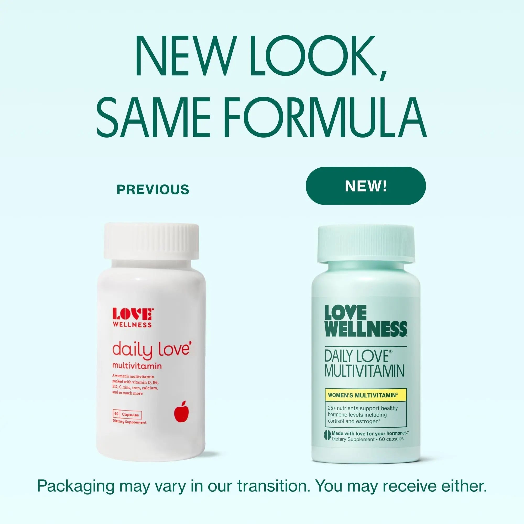 Love Wellness Daily Love Multivitamin for Women | Supports Energy, Cortisol, Immune Health, Stress Relief, & PMS | Complete with Vitamin D, C Love Wellness uk supplements