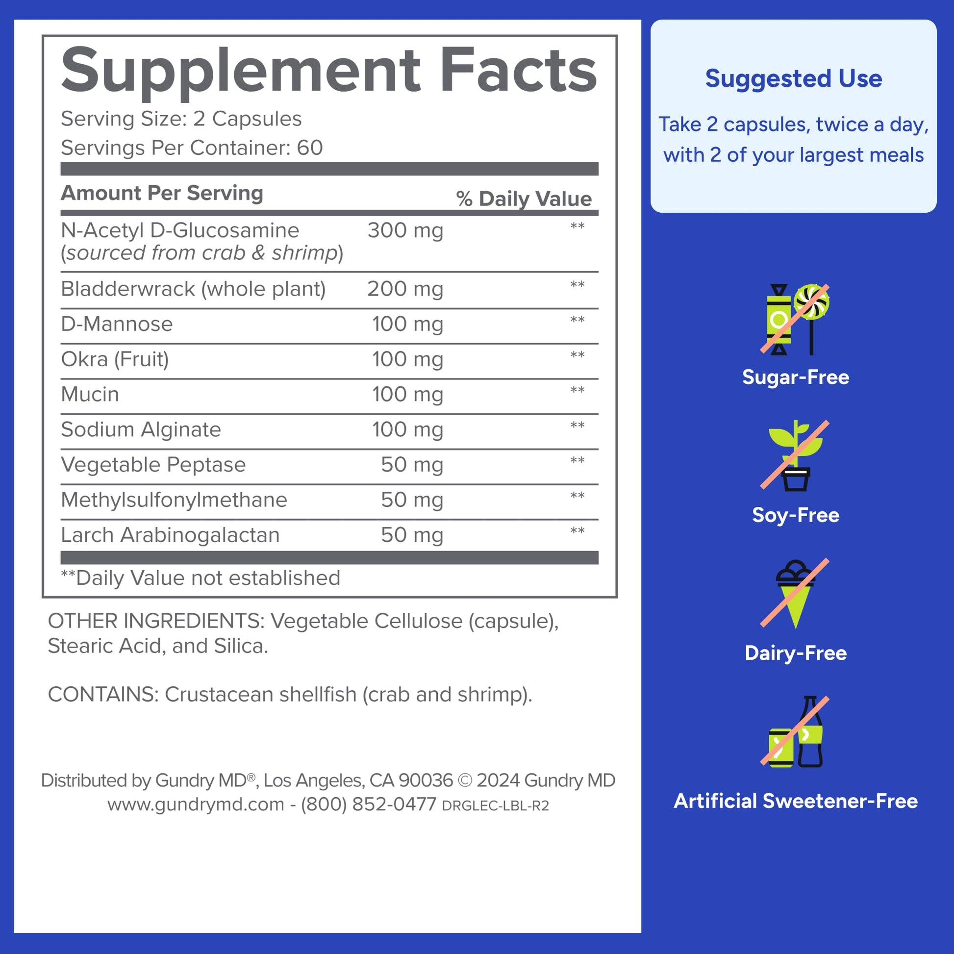 Gundry MD® Lectin Shield, Gut Health and Digestion Supplement, Helps Block Potentially Harmful Lectins, Supports Digestive Comfort, and Intestinal Health, 30 Day Supply Gundry MD uk supplements