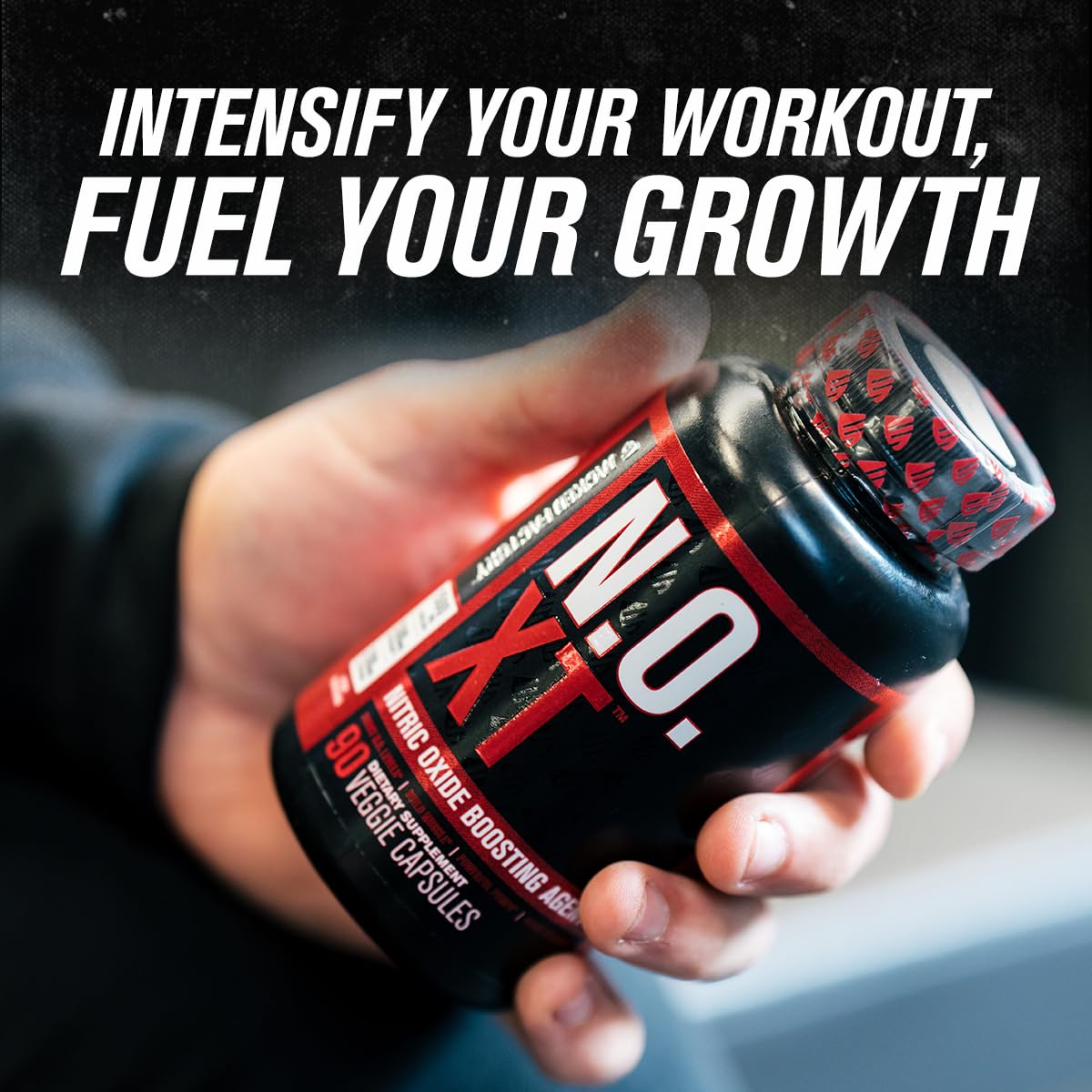 Jacked Factory Pre Workout Stack - N.O XT Nitric Oxide Booster & NITROSURGE High Jacked Factory uk supplements