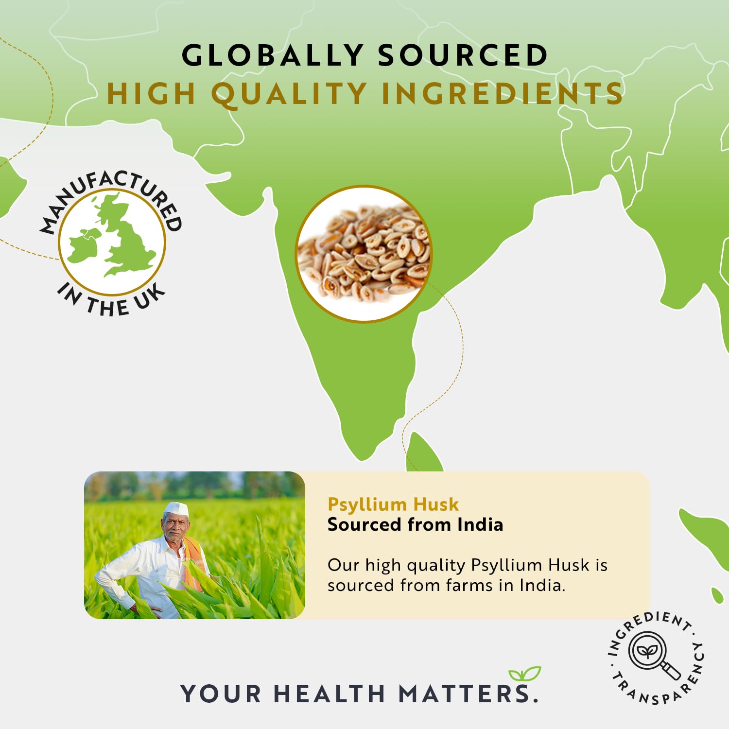 Psyllium Husks Fibre Supplement – 1400mg per Serving – Naturally High in Soluble Fibre Nutravita uk supplements