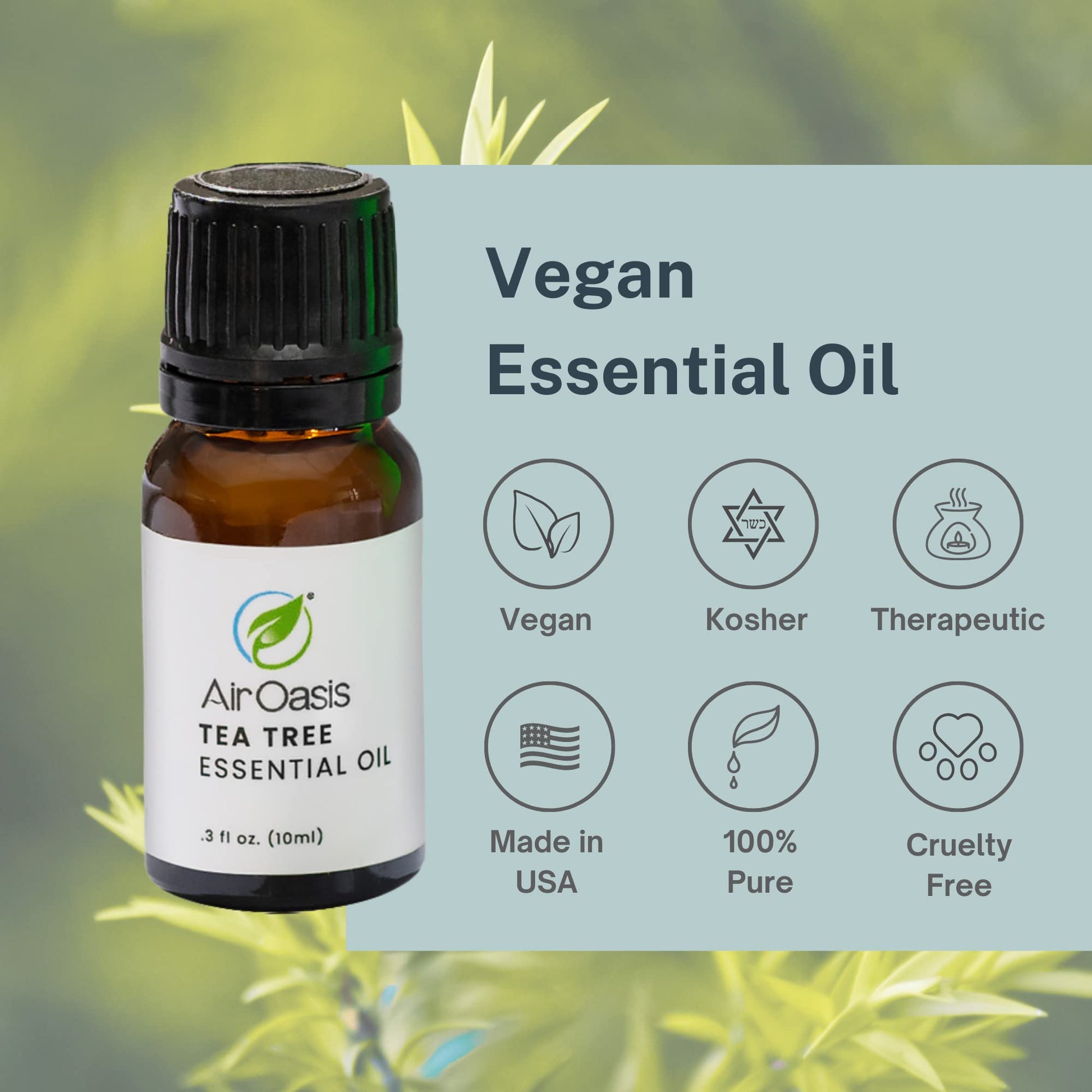 Air Oasis Premium Grade Essential Oils | 100% Pure Essential Oils Perfect for Diffuser, Humidifier Air Oasis uk supplements