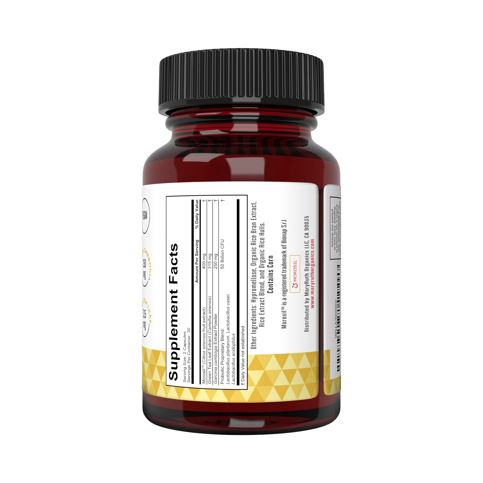 MaryRuth's Probiotics Capsule for Women & Men | Weight Management | Digestive & Gut Health MaryRuth Organics uk supplements