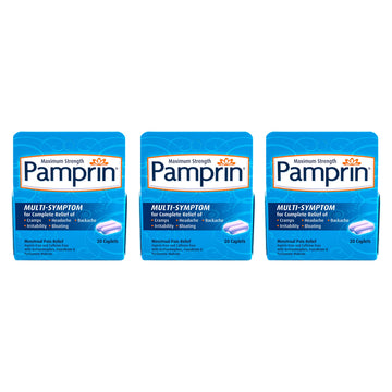 Pamprin Multi-Symptom Formula, with Acetaminophen, Menstrual Period Symptoms Relief Including Cramps Pamprin uk supplements
