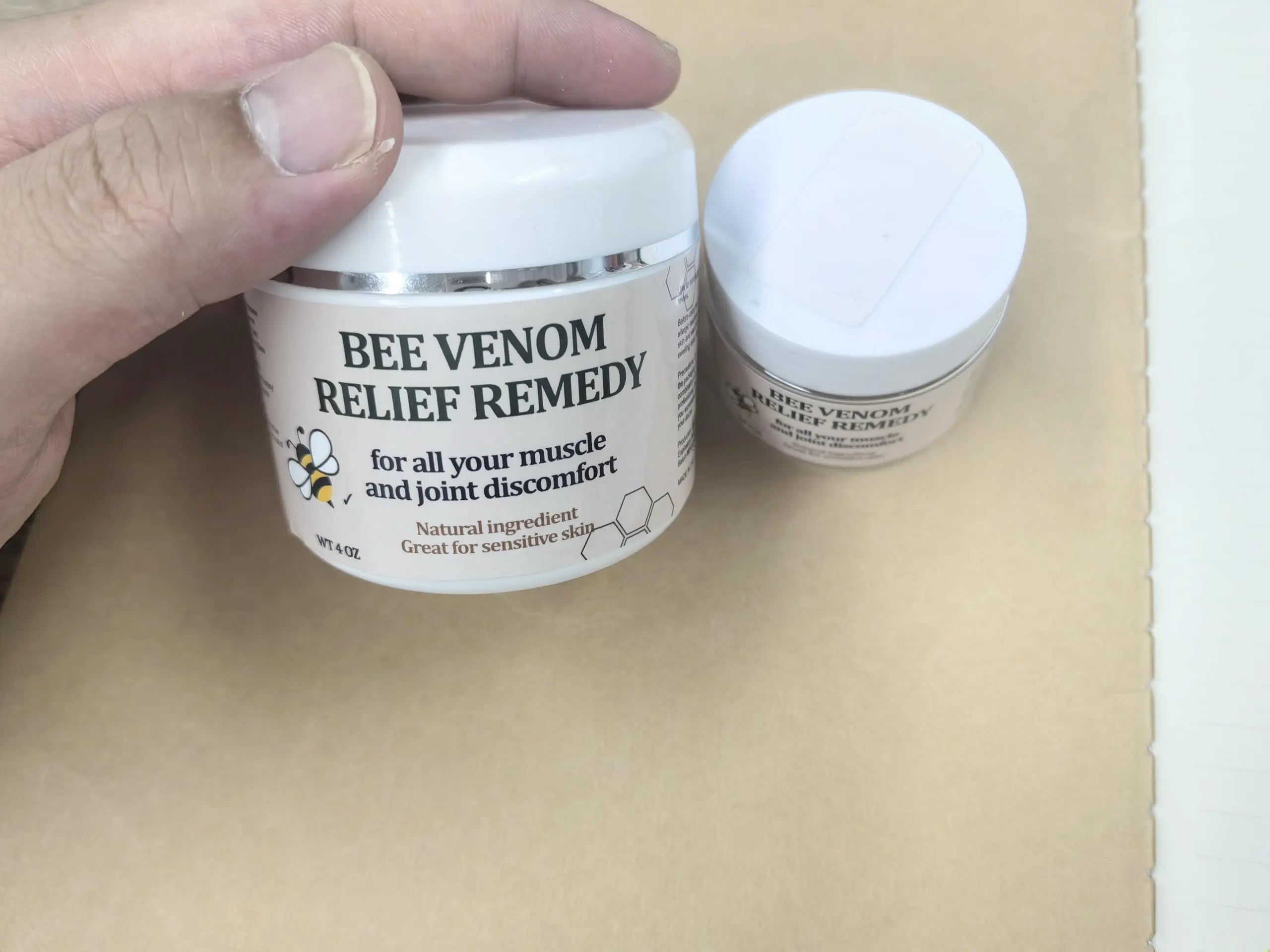 KOKOMAANE Bee Venom Muscle Cream, Maximum Strength Joint & Bone Soothing Ointment, for Shoulder, Back, Neck, Hands, Knuckle, Elbow, Feet, Leg, Knees, Ankle, Arthritis, Meniscus, for Adults, Elder KOKOMAANE uk supplements