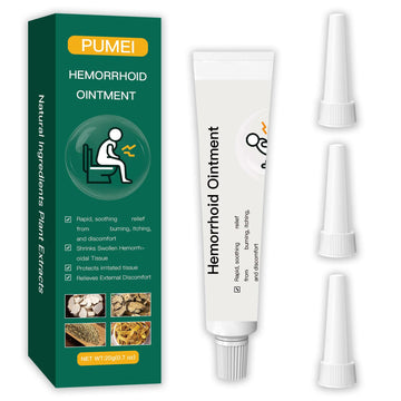 Pumei Hemorrhoid Cream,Herbal Hemorrhoid Ointment,Massage Hemorrhoids Ointment,for Men and Women Herbal Hemorrhoids Cream Pumei uk supplements
