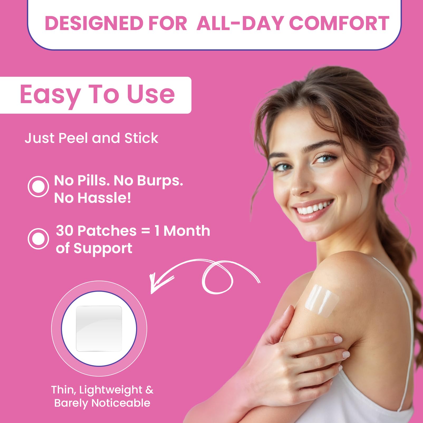 Patchvana Collagen Plus Patch for Women & Men, 1 Month Supply, 30 Patches Patchvana uk supplements
