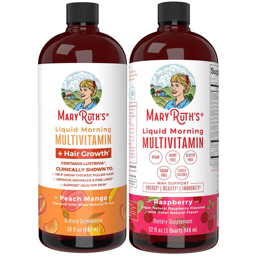 MaryRuth Organics Morning Multivitamin Hair Growth Bundle MARYRUTH'S uk supplements
