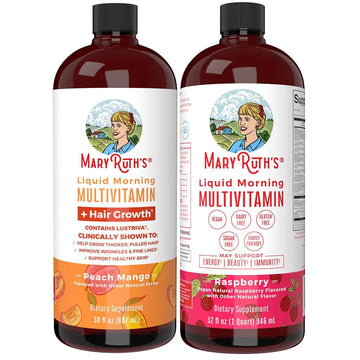 MaryRuth Organics Morning Multivitamin Hair Growth Bundle MARYRUTH'S uk supplements