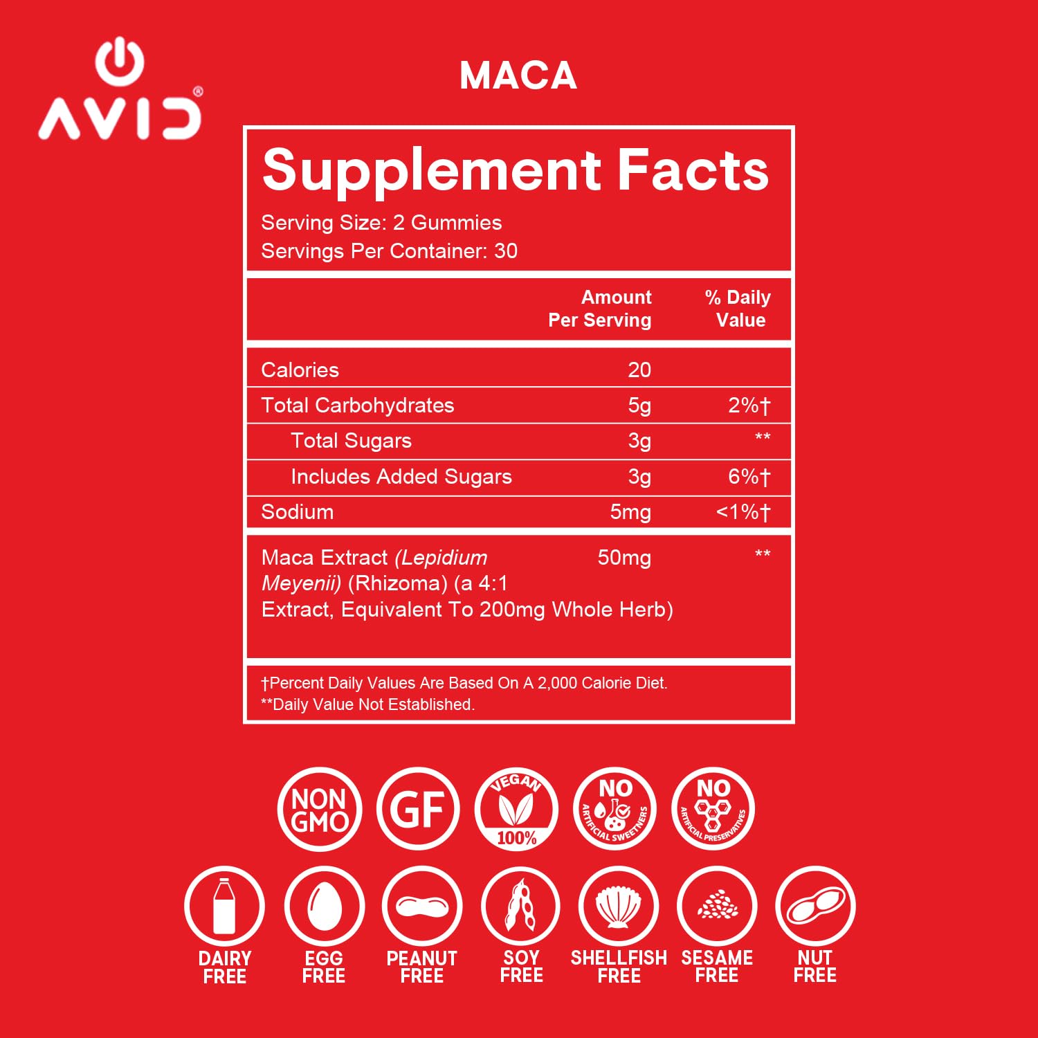 Playboy - Maca Root Gummies for Women and Men (60 Count - Peach Flavored) - Boost Sexual Vitality, Libido, Fertility - Supplement - 100% Natural, Vegan Non GMO - 4:1 Extract Maca Peruana Avid uk supplements