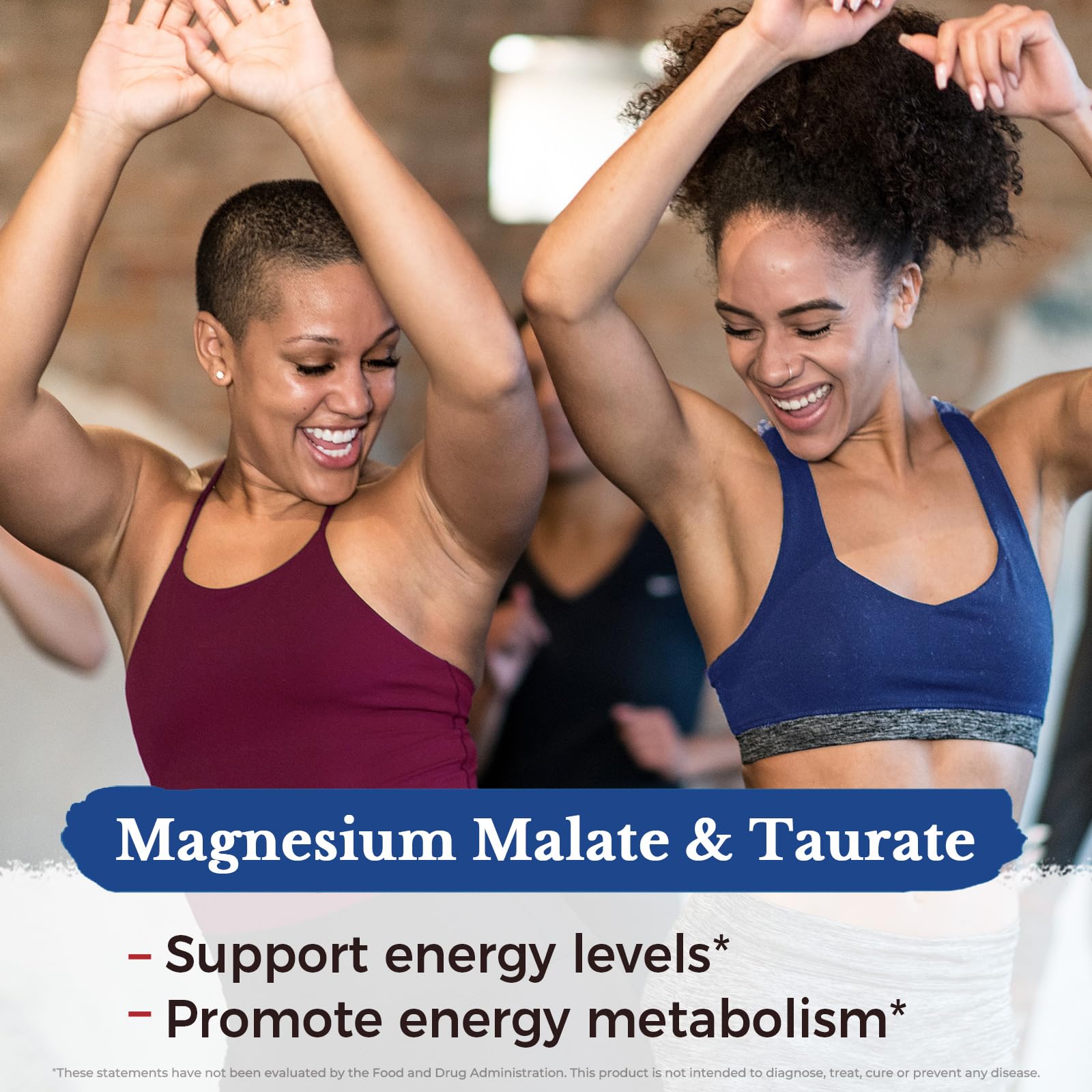 Vitalitown Magnesium Complex Supplement | 300mg Elemental Mag | Magnesium Citrate Glycinate Taurate Malate | Non-GMO, No Gluten, 90 Vegan Magnesio Capsules for Bone Brain Heart Vitalitown uk supplements