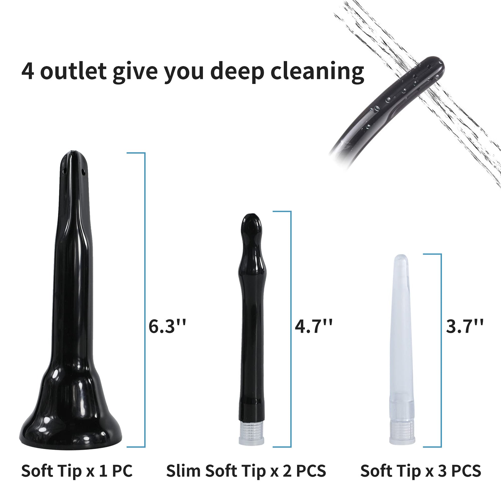 TopQuaFocus 14.5OZ Large Enema Bulb Kit Douche Bulb for Men Women Colon Cleaning Feminine TopQuaFocus uk supplements