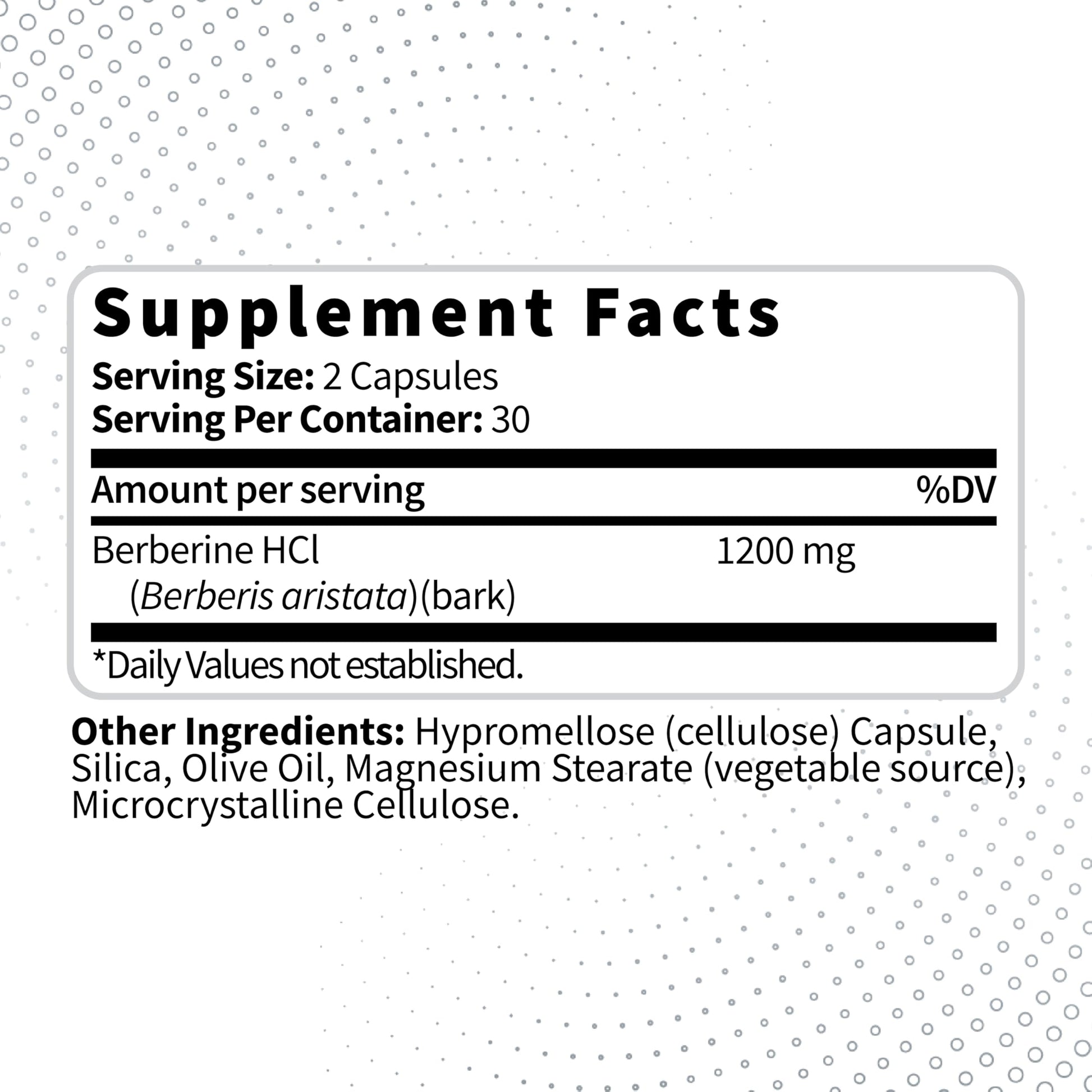 Type Zero Berberine HCL 1200mg 60 Capsules - Clean, Non-GMO, Gluten Free Supplement Type Zero uk supplements