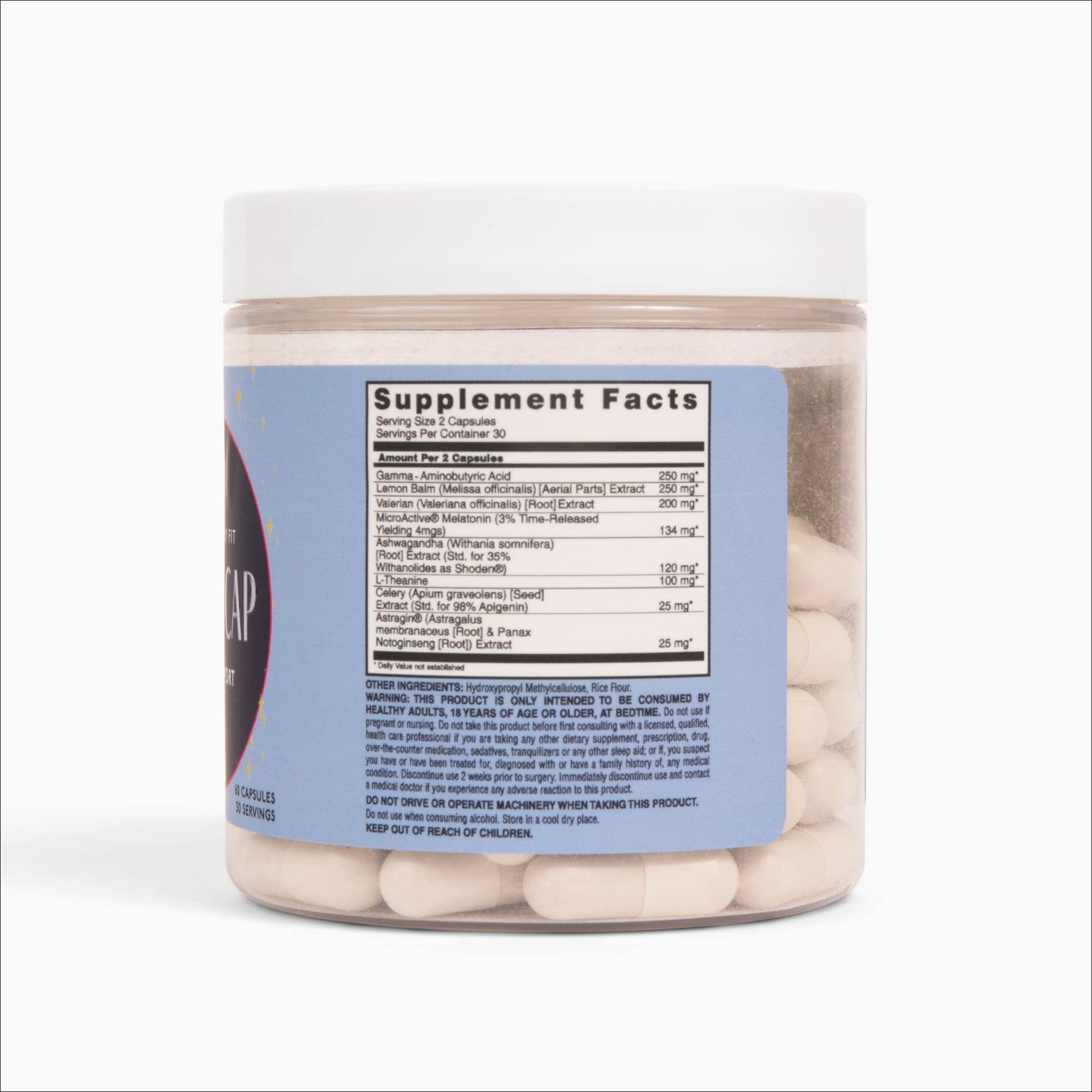 Strong + Sexy Fit Night Cap Sleep Support, Supplement to Help You Fall Asleep Faster Strong + Sexy Fit uk supplements